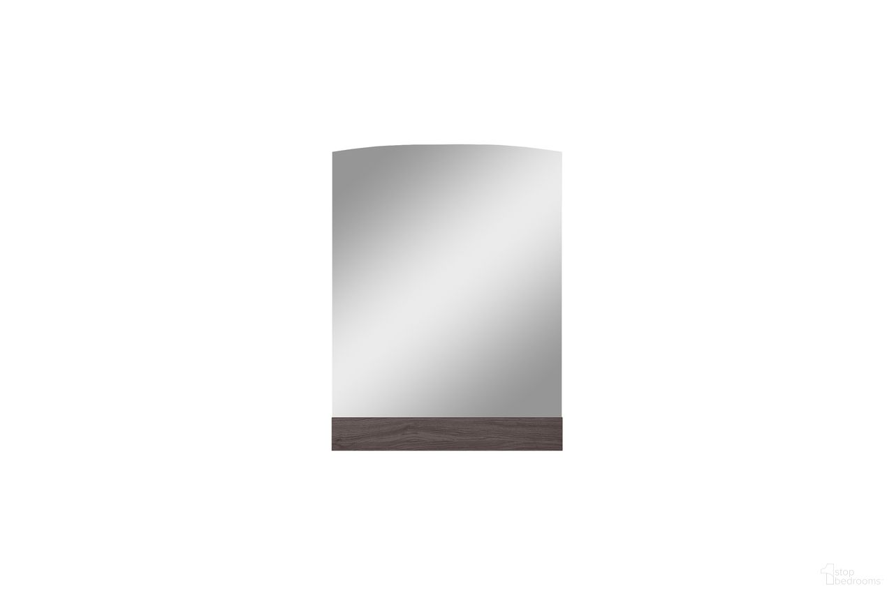 The appearance of Berlin Rectangular Mirror In Chestnut and Light Grey designed by Whiteline Modern Living in the modern / contemporary interior design. This chestnut/light grey piece of furniture was selected by 1StopBedrooms from Berlin Collection to add a touch of cosiness and style into your home. Sku: MR1754-CNUT/LGRY.