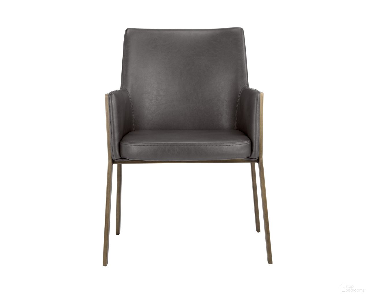 Bernadette Dining Armchair In Kendall Grey