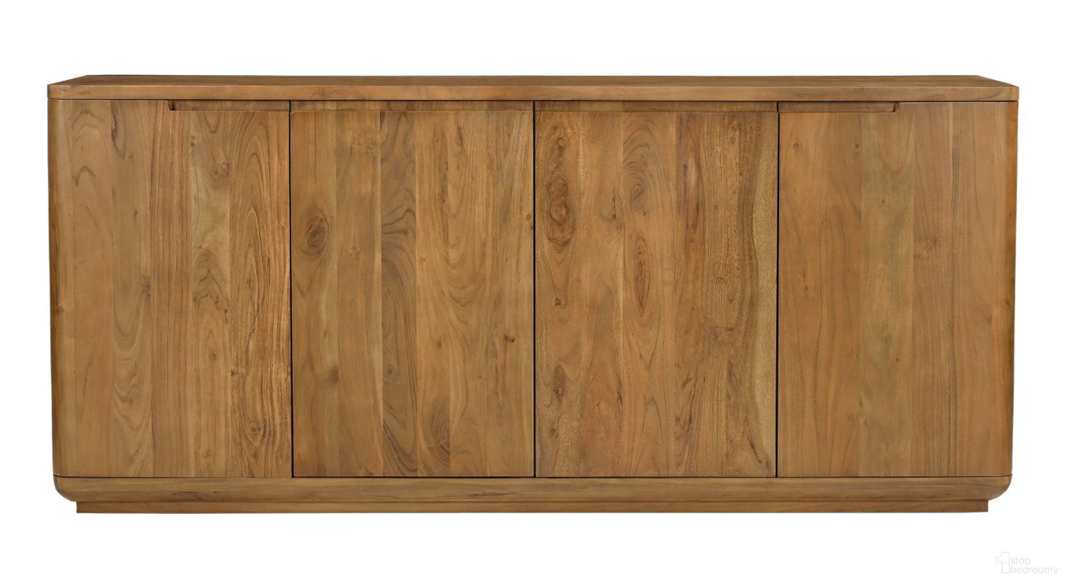 Bernard 4-Door Sideboard In Acacia Tan