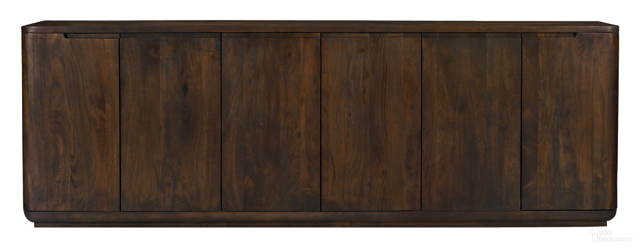 Bernard 6-Door Sideboard In Barista Brown