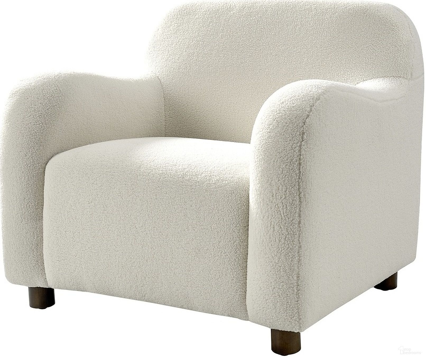 The appearance of Bernie Boucle Upholstered Armchair In Ivory designed by Karat Home in the modern / contemporary interior design. This ivory piece of furniture was selected by 1StopBedrooms from Bernie Collection to add a touch of cosiness and style into your home. Sku: CHYH0957-IVY. Material: Boucle.