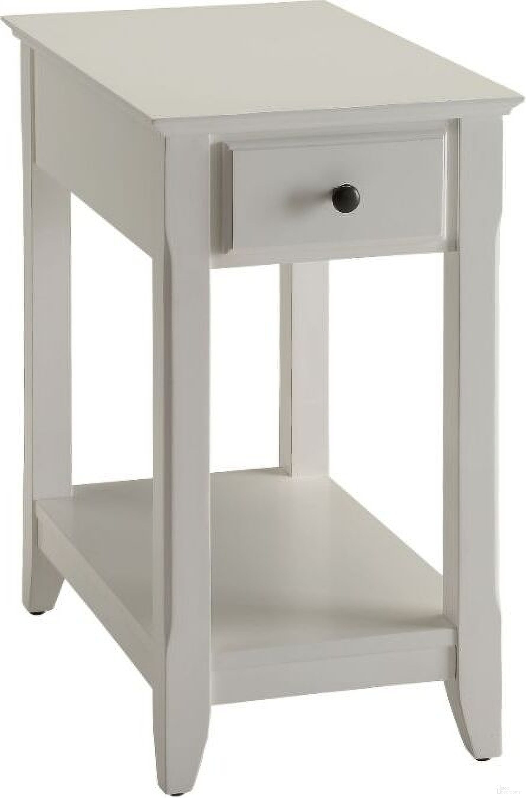 Bertie White Side Table
