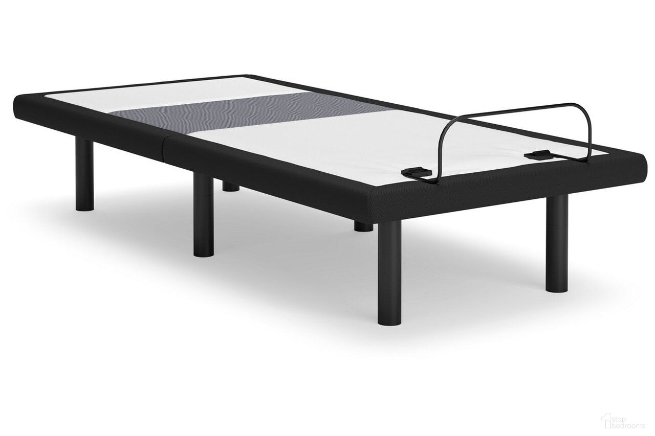 The appearance of Best Base with Lumbar and Audio Twin XL Adjustable Base In Charcoal Gray designed by Signature Design by Ashley in the traditional interior design. This charcoal gray piece of furniture  was selected by 1StopBedrooms from Best Base with Lumbar and Audio Collection to add a touch of cosiness and style into your home. Sku: M5X572. Bed Size: Twin XL.