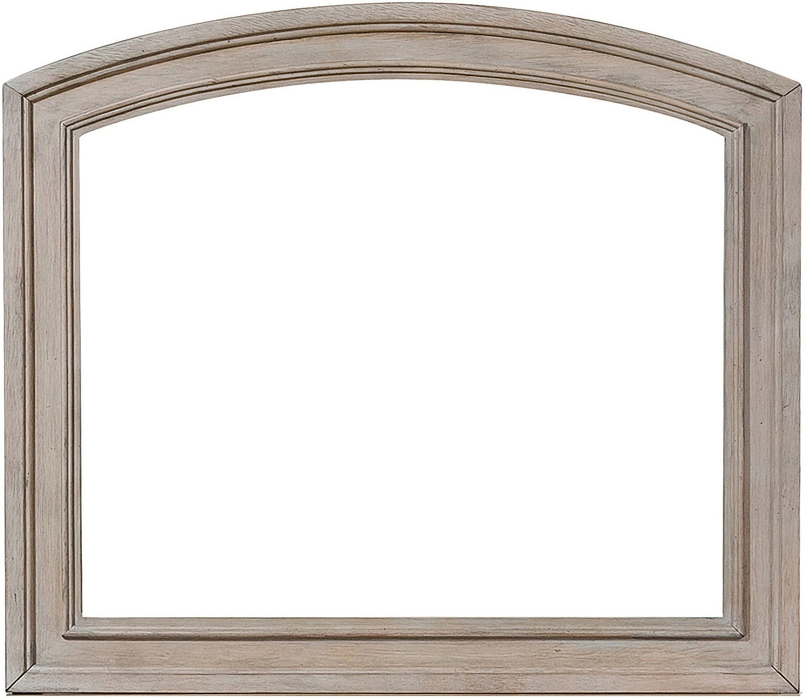 The appearance of Bethel Wire Brushed Mirror designed by Homelegance in the transitional interior design. This gray piece of furniture  was selected by 1StopBedrooms from Bethel Collection to add a touch of cosiness and style into your home. Sku: 2259GY-6. Material: Wood.
