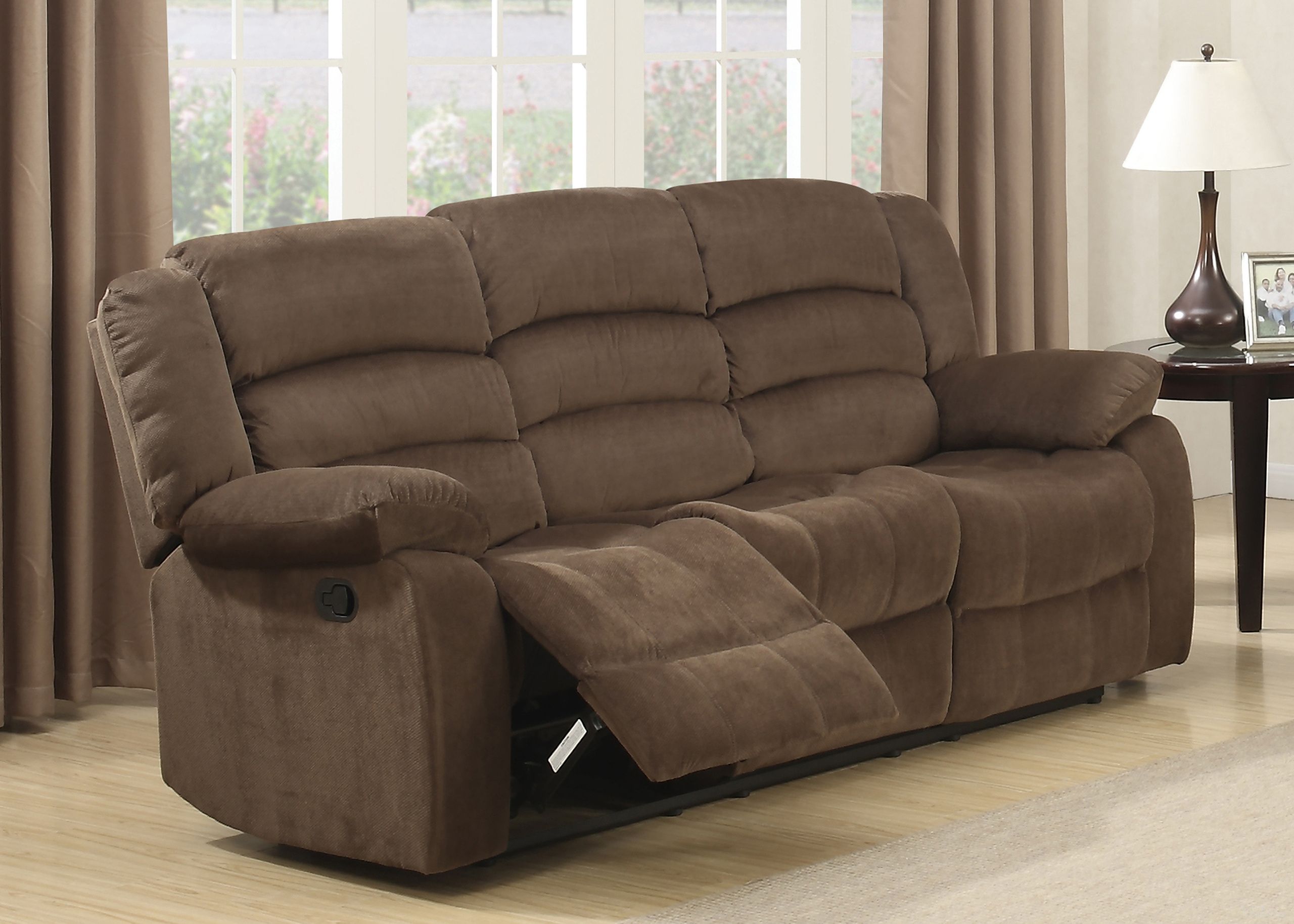 The appearance of Bill Contemporary Upholstery Sofa In Brown designed by AC Pacific in the modern / contemporary interior design. This brown piece of furniture was selected by 1StopBedrooms from Bill Collection to add a touch of cosiness and style into your home. Sku: BILL-BROWN-DRS. Material: Polyester.