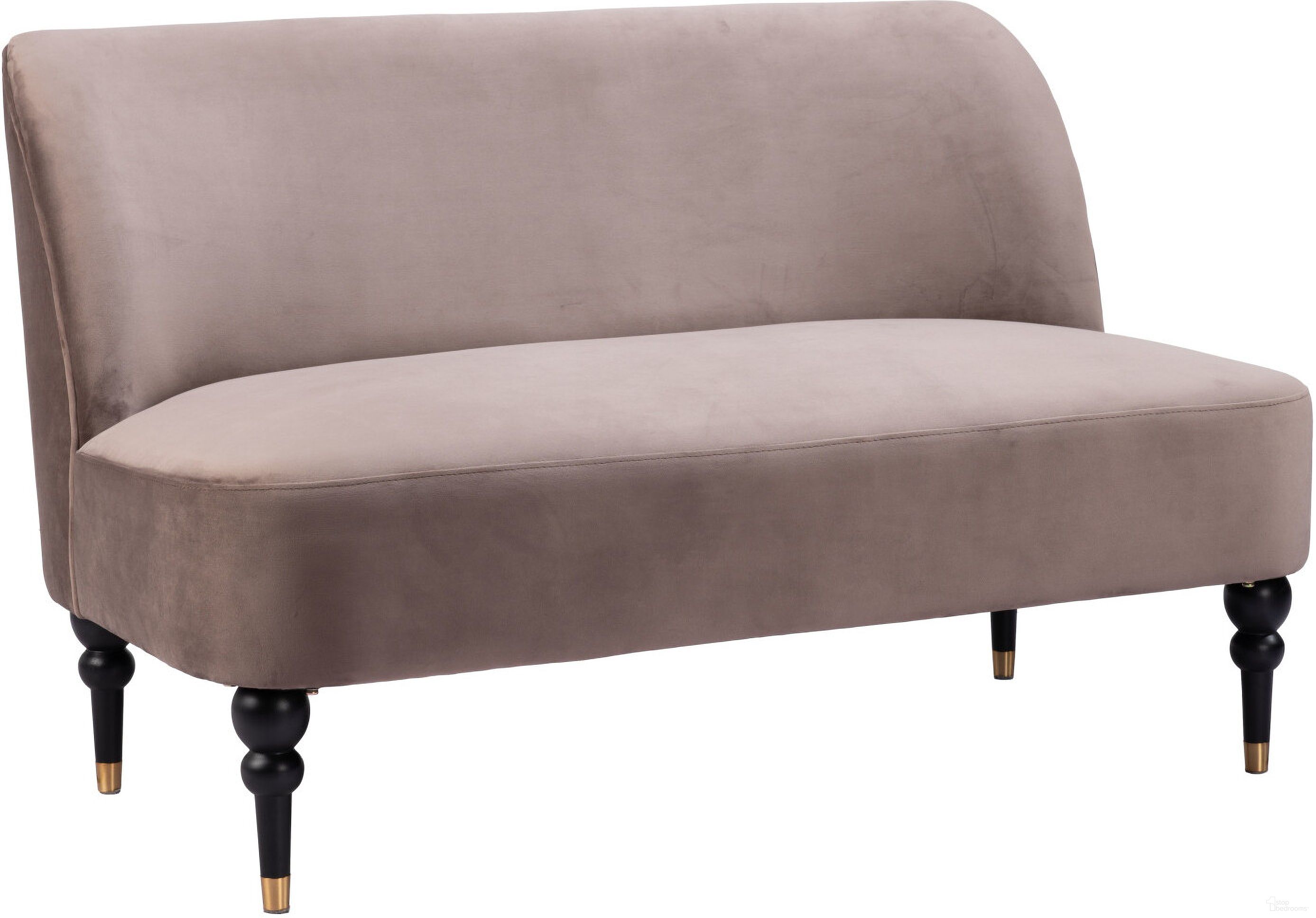 Bintulu Loveseat In Taupe