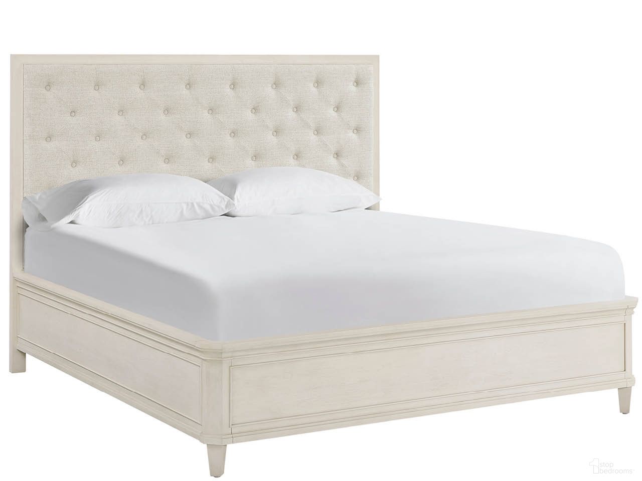 Birchaven Willow King Upholstered Bed In Beige