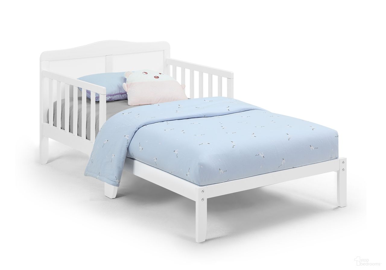 Birdie Toddler Bed In White