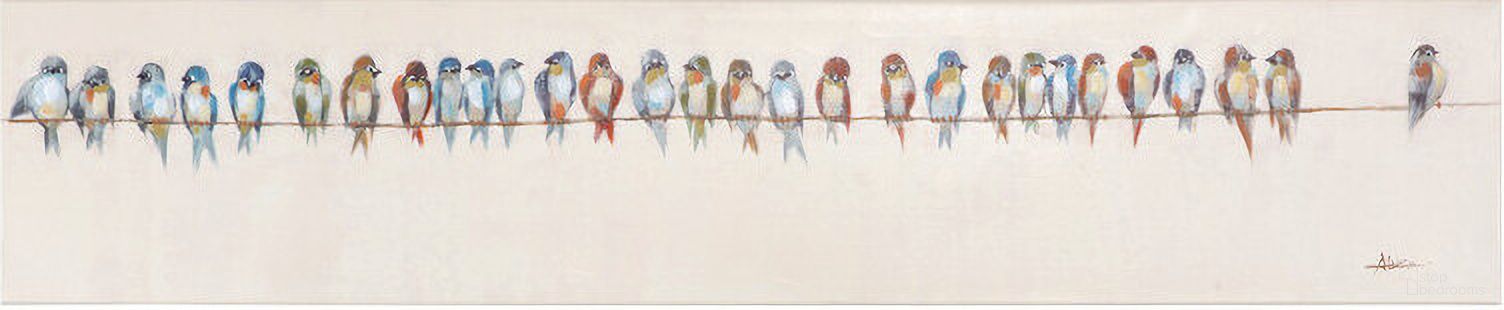 Yosemite Home Decor Birds on a Wire Wall Art - Thumbnail 2
