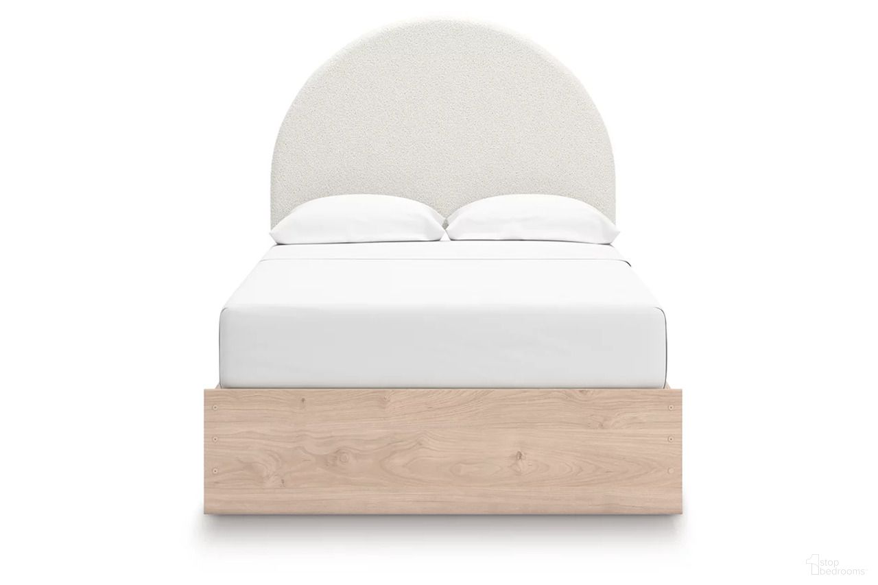 The appearance of Birkmore Full Upholstered Panel Bed with Double Storage In Tan and White designed by Signature Design by Ashley in the transitional interior design. This tan/white piece of furniture was selected by 1StopBedrooms from Birkmore Collection to add a touch of cosiness and style into your home. Sku: B100-12;NCB1566-50;NCB1566-50;NCB1566-84;NCB1566-87. Bed Type: Storage Bed. Bed Size: Full.