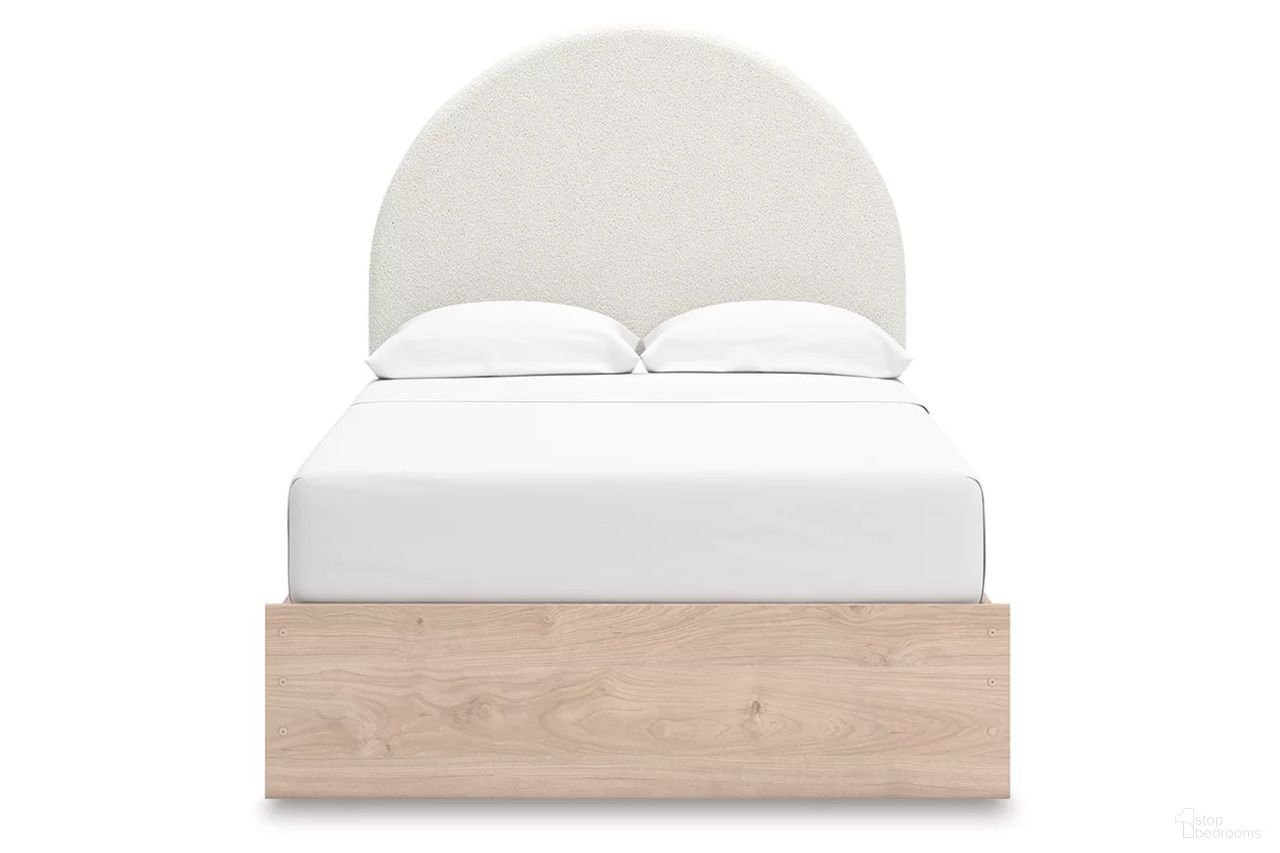 The appearance of Birkmore Full Upholstered Panel Bed with Storage In Tan and White designed by Signature Design by Ashley in the transitional interior design. This tan/white piece of furniture was selected by 1StopBedrooms from Birkmore Collection to add a touch of cosiness and style into your home. Sku: B100-12;NCB1566-150;NCB1566-84;NCB1566-87. Bed Type: Storage Bed. Bed Size: Full.