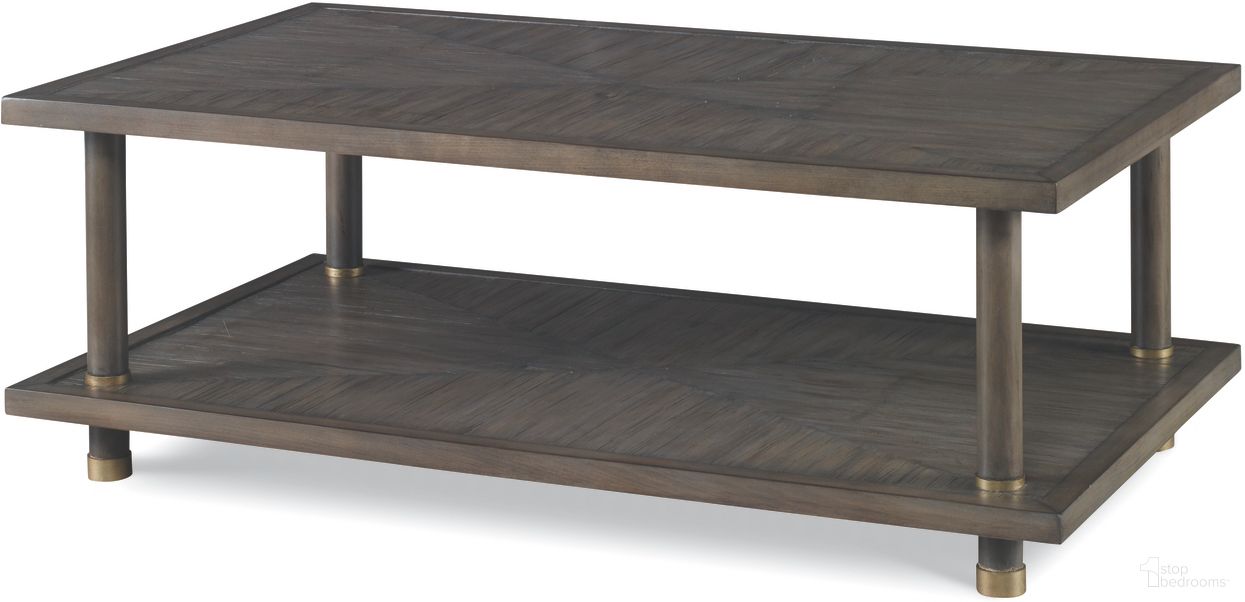 The appearance of Biscayne Cocktail Table In Mink designed by Century Furniture in the modern / contemporary interior design. This mink piece of furniture was selected by 1StopBedrooms from Curate Collection to add a touch of cosiness and style into your home. Sku: CT1004-MK. Material: Bamboo.
