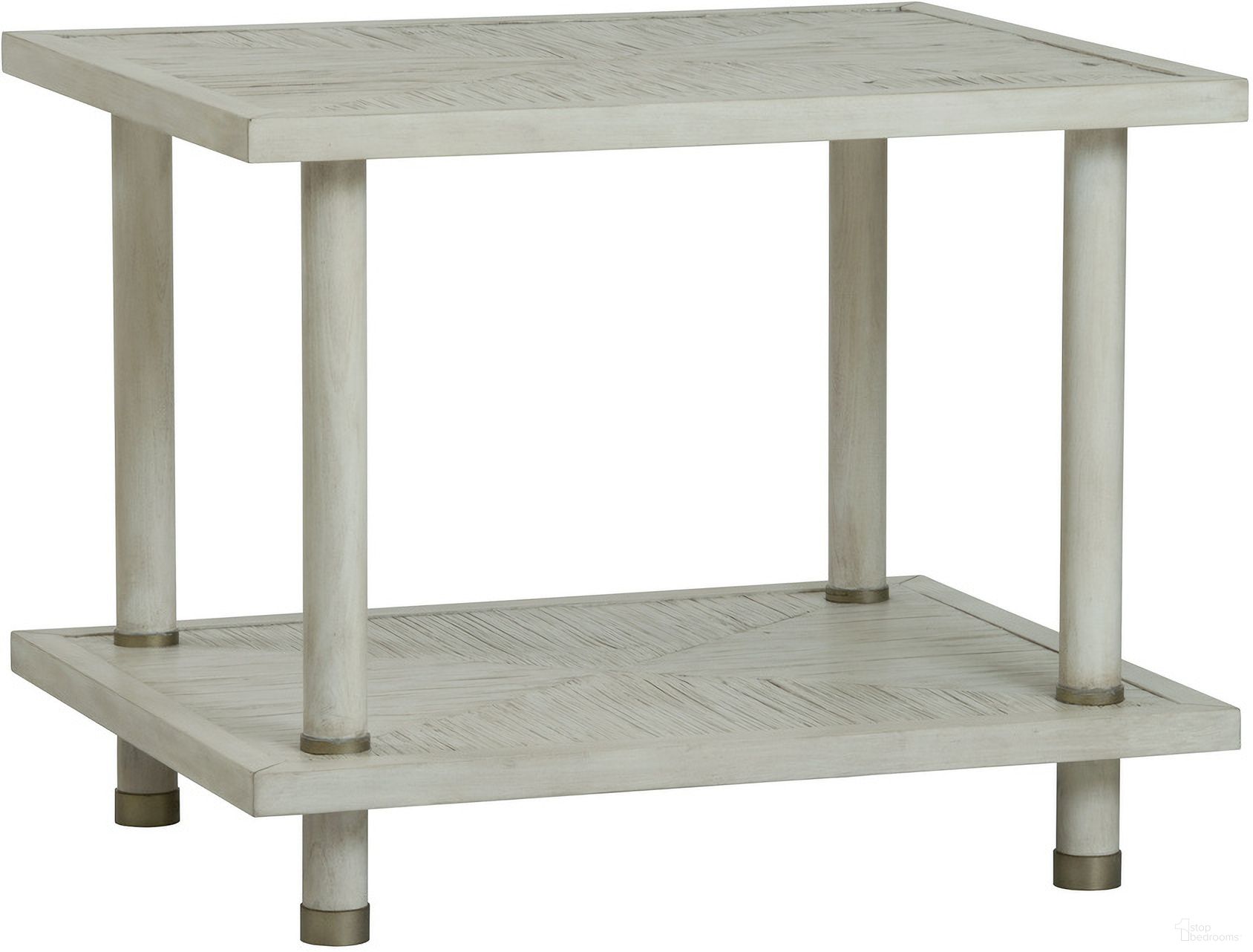 The appearance of Biscayne End Table In Peninsula designed by Century Furniture in the modern / contemporary interior design. This peninsula piece of furniture  was selected by 1StopBedrooms from Curate Collection to add a touch of cosiness and style into your home. Sku: CT1005-PN. Material: Bamboo.