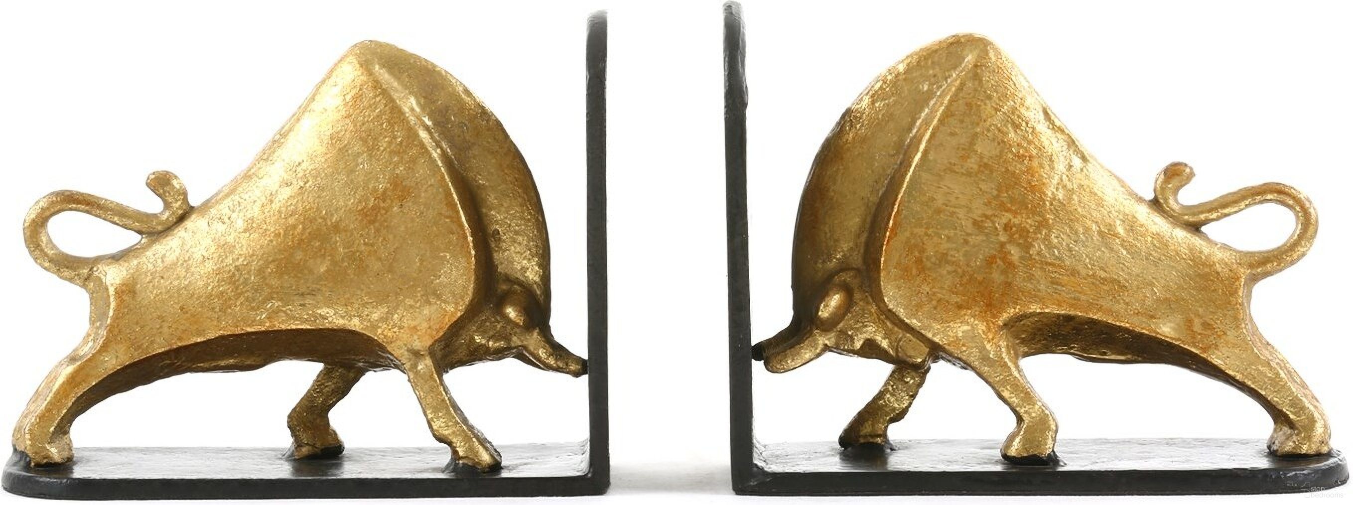 The appearance of Bisoni Bookends Set of 2 In Gold Leaf designed by Villa & House in the transitional interior design. This gold piece of furniture was selected by 1StopBedrooms from to add a touch of cosiness and style into your home. Sku: BIS-1742-808. Material: Metal.