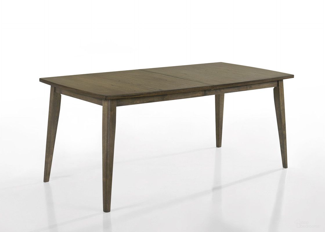 The appearance of Bistro 72 Inch Rectangle Dining Table In Vintage Walnut designed by Lilola Home in the modern / contemporary interior design. This vintage walnut piece of furniture was selected by 1StopBedrooms from Bistro Collection to add a touch of cosiness and style into your home. Sku: 30002. Table Base Style: Legs. Table Top Shape: Rectangular. Material: Solid Wood. Size: 35" x 72".