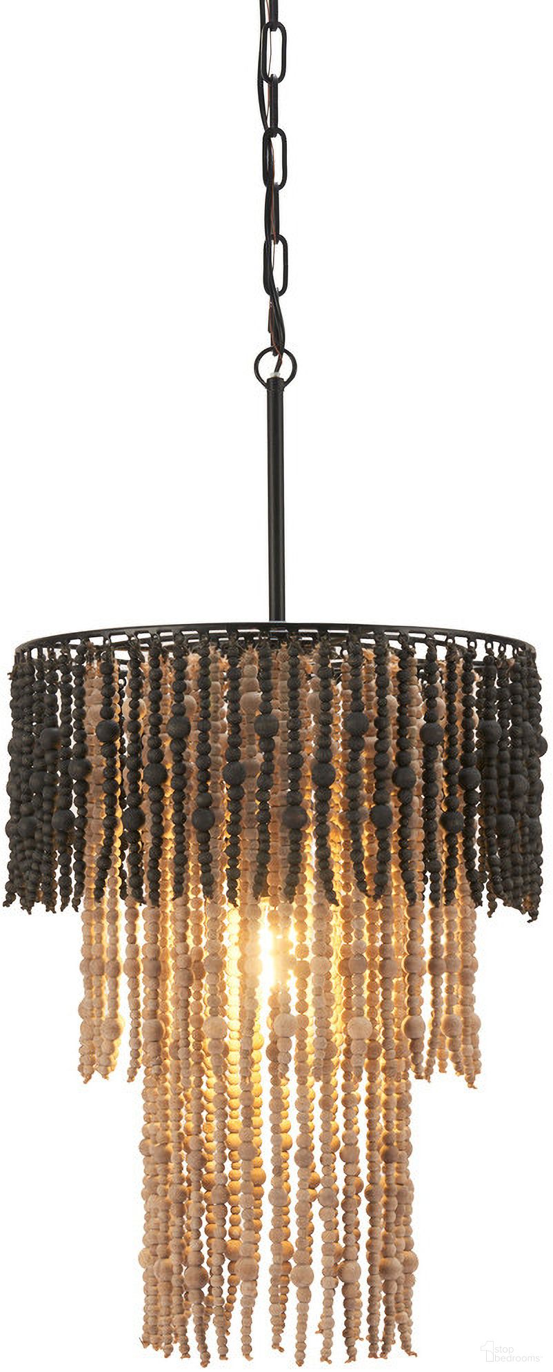 Bizu Ceiling Lamp In Black and Beige