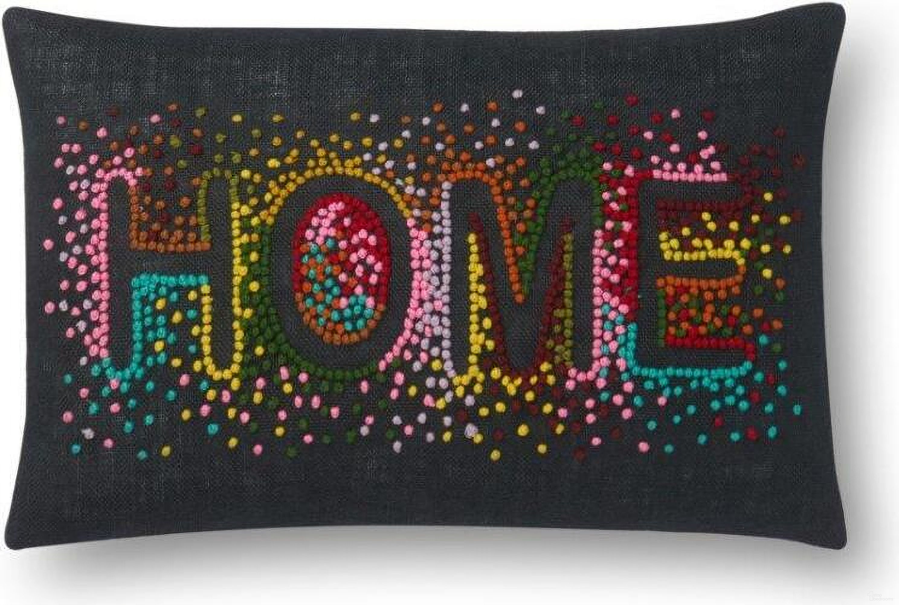 The appearance of Loloi P0560 Black and Multi 13" x 21" Cover w/Poly Pillow designed by Loloi Rugs in the modern / contemporary interior design. This black and multi piece of furniture was selected by 1StopBedrooms from Pillows Collection to add a touch of cosiness and style into your home. Sku: PSETP0560BLMLPIL5. Material: Cotton.