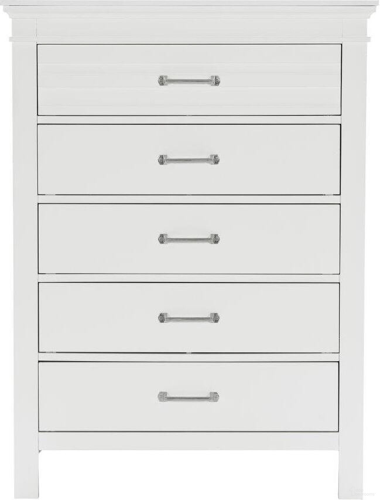 The appearance of Blaire Farm Chest In White designed by Homelegance in the transitional interior design. This white piece of furniture was selected by 1StopBedrooms from Blaire Farm Collection to add a touch of cosiness and style into your home. Sku: 1675W-9. Material: Wood.