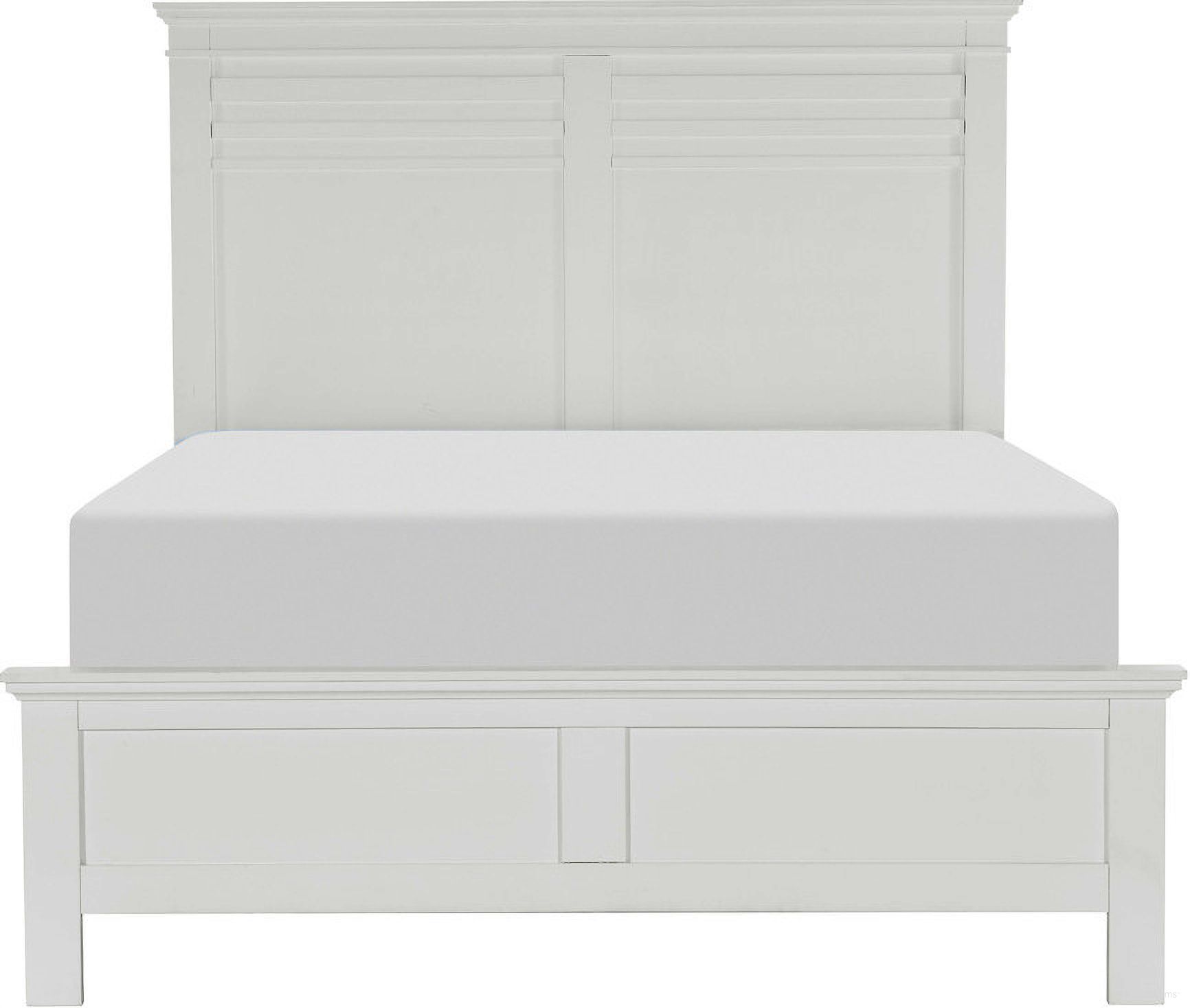 The appearance of Blaire Farm White Full Panel Bed designed by Homelegance in the transitional interior design. This white piece of furniture was selected by 1StopBedrooms from Blaire Farm Collection to add a touch of cosiness and style into your home. Sku: 1675WF-1;1675WF-2;1675WF-3. Bed Type: Panel Bed. Material: Wood. Bed Size: Full.