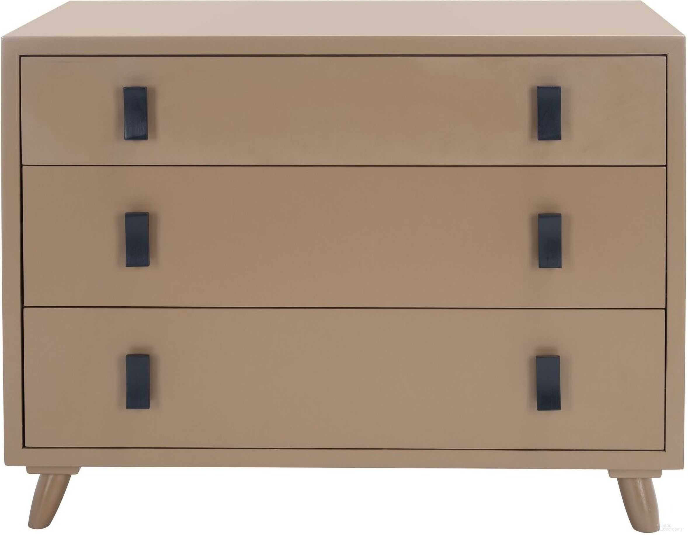 Blaize 3 Drawer Chest in Taupe