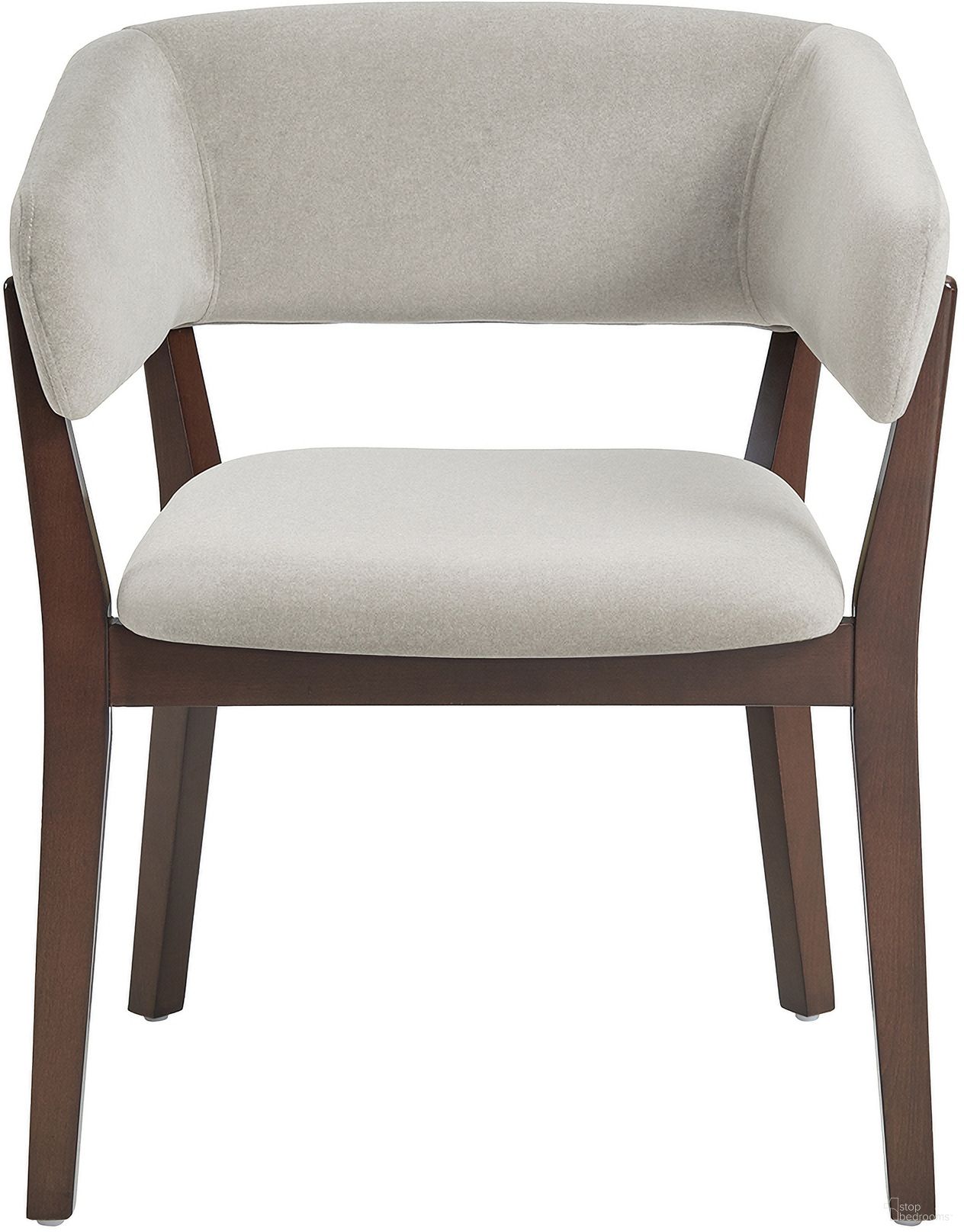 The appearance of Blake Dining Armchair In Greige designed by Manhattan Comfort in the modern / contemporary interior design. This greige piece of furniture was selected by 1StopBedrooms from Blake Collection to add a touch of cosiness and style into your home. Sku: DC102AR-GE. Chair Type: Arm Chair. Material: Beech.