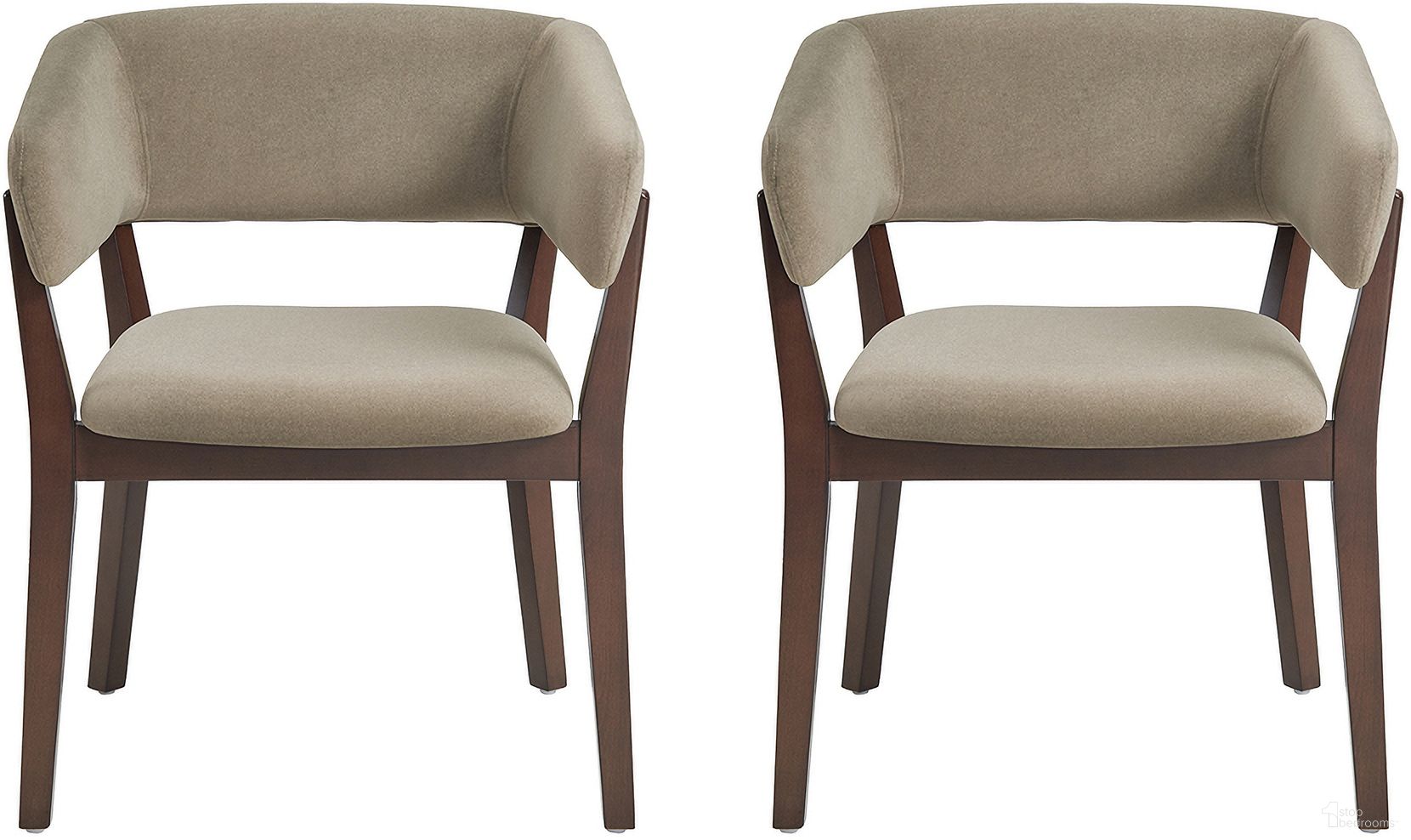 The appearance of Blake Dining Armchair Set of 2 In Linen designed by Manhattan Comfort in the modern / contemporary interior design. This linen piece of furniture was selected by 1StopBedrooms from Blake Collection to add a touch of cosiness and style into your home. Sku: DC102AR-LN;DC102AR-LN. Chair Type: Arm Chair. Material: Beech.