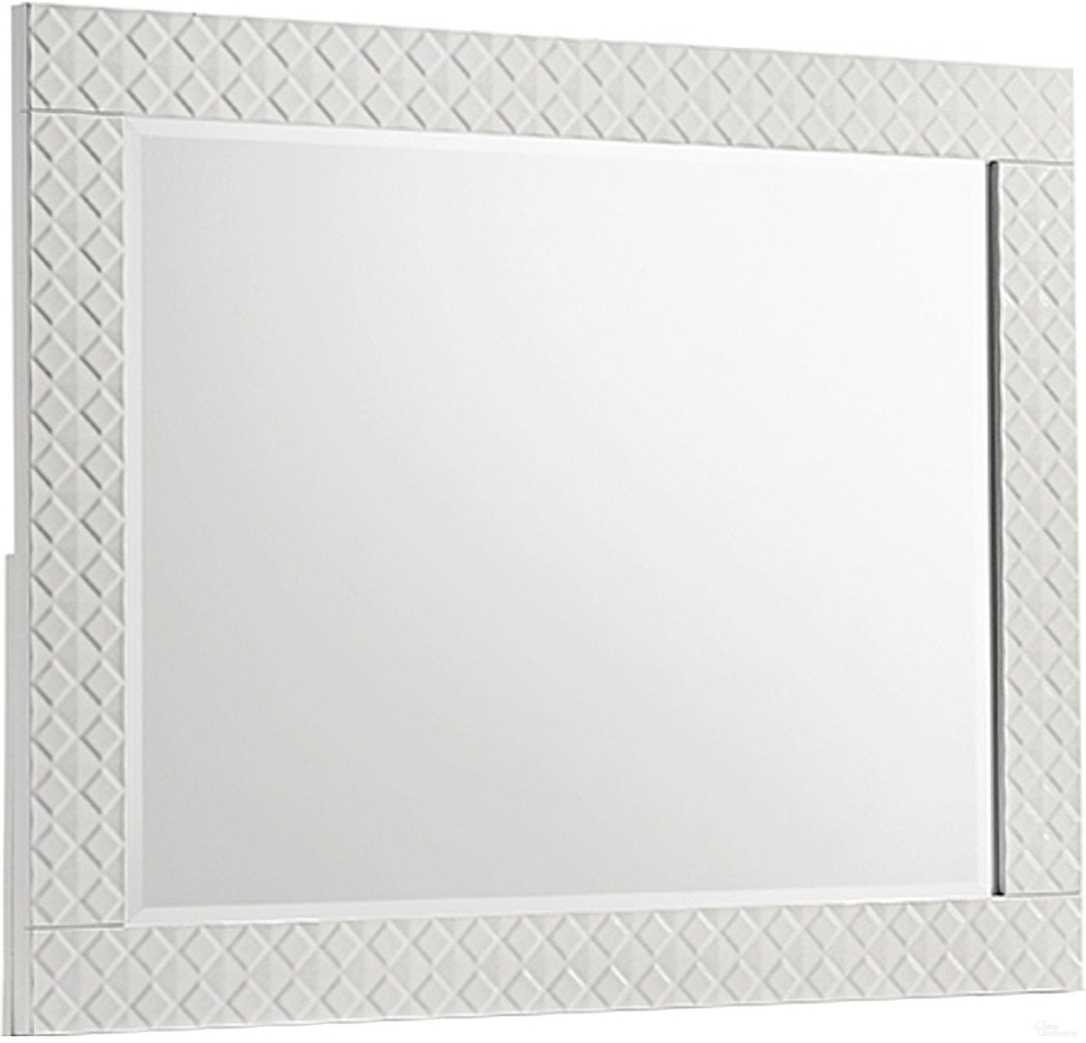 Blanca Mirror In White