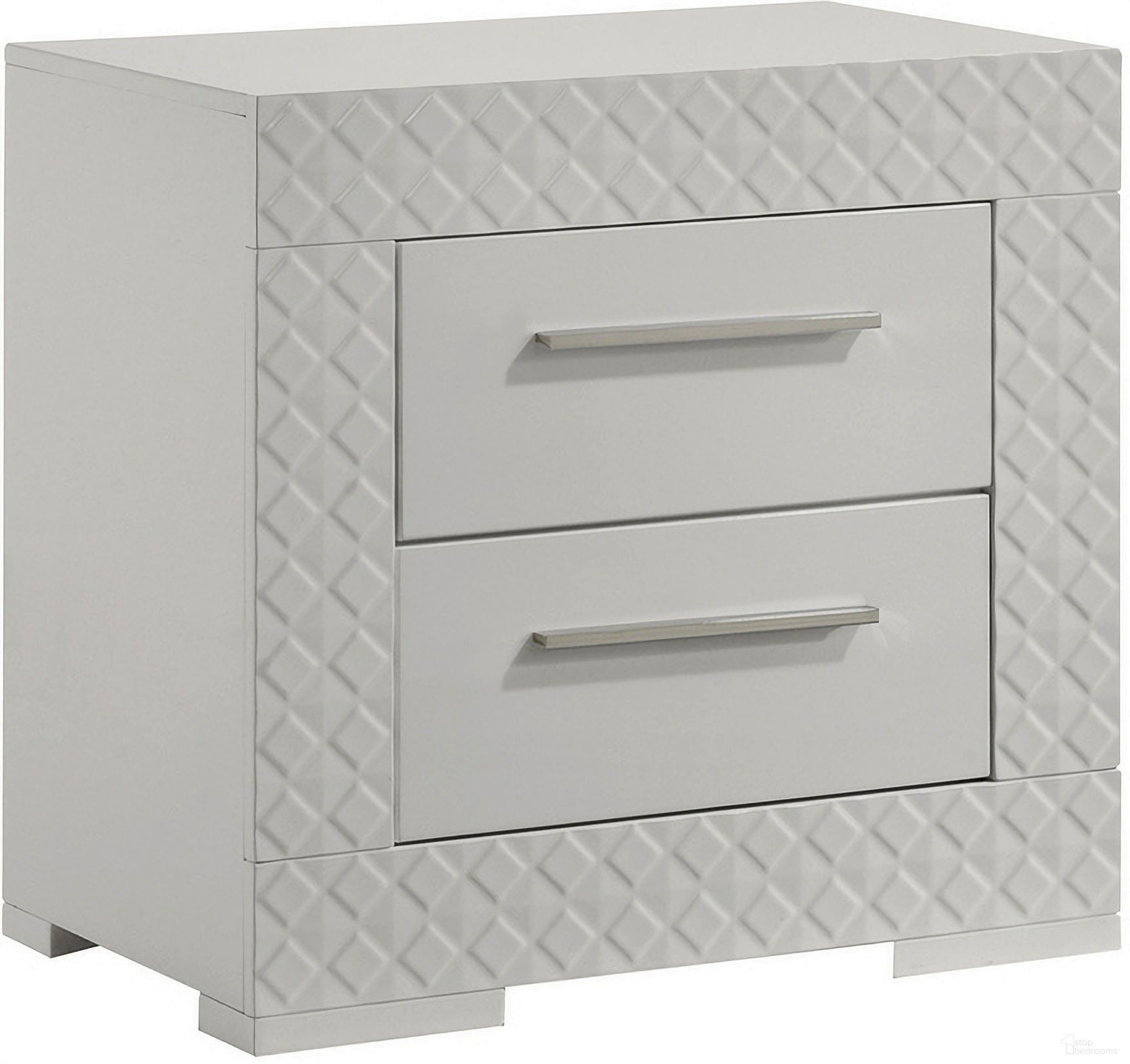 Blanca Nightstand In White
