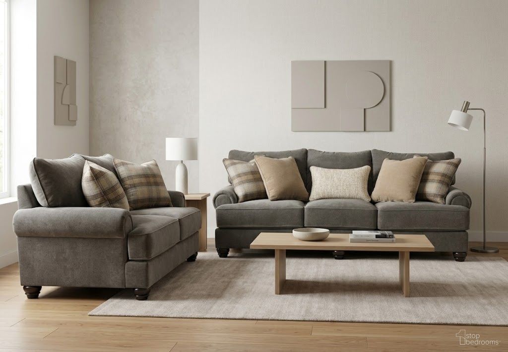 Blare-Isle Living Room Set In Shadow