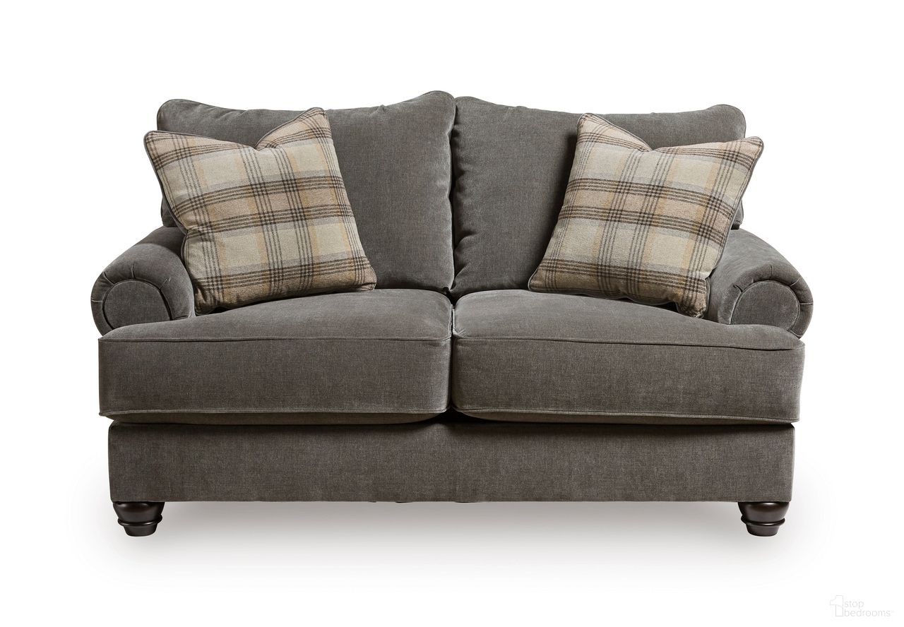 Blare-Isle Loveseat In Shadow