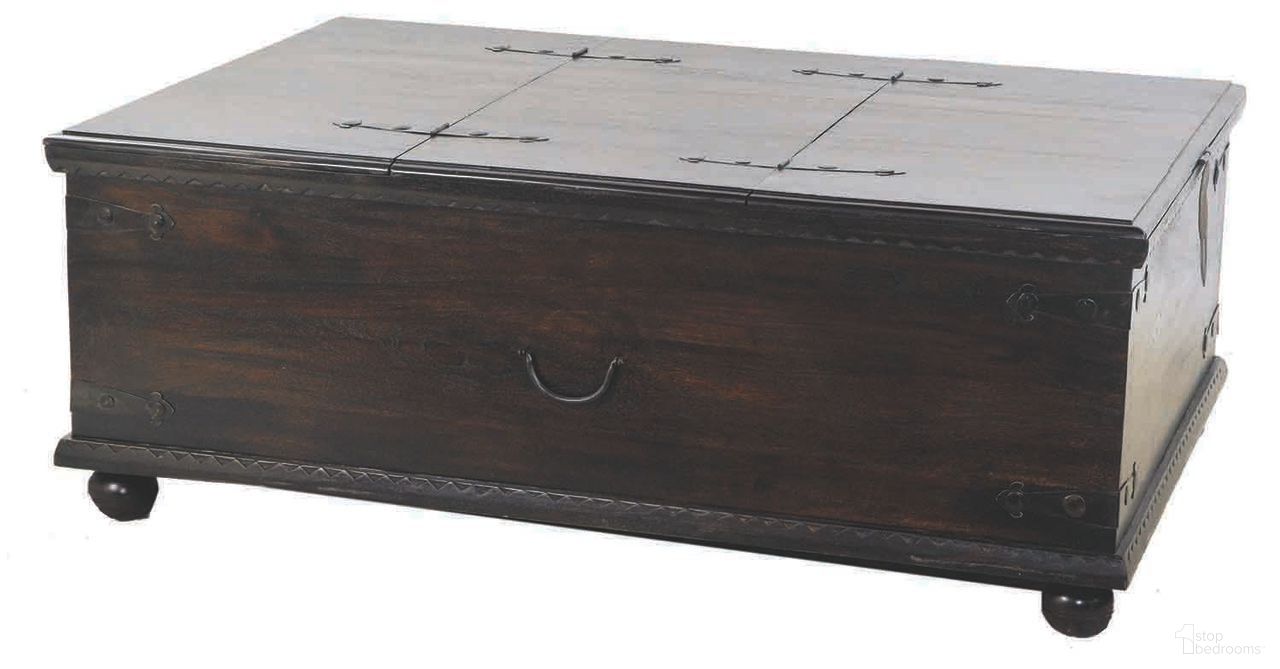 Bliss 54 Inch Pac Cocktail Table In Brown