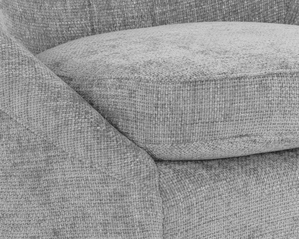 Sunpan Aurora Lounge Chair - Polo Club Stone / Overcast Grey — Grayson Home