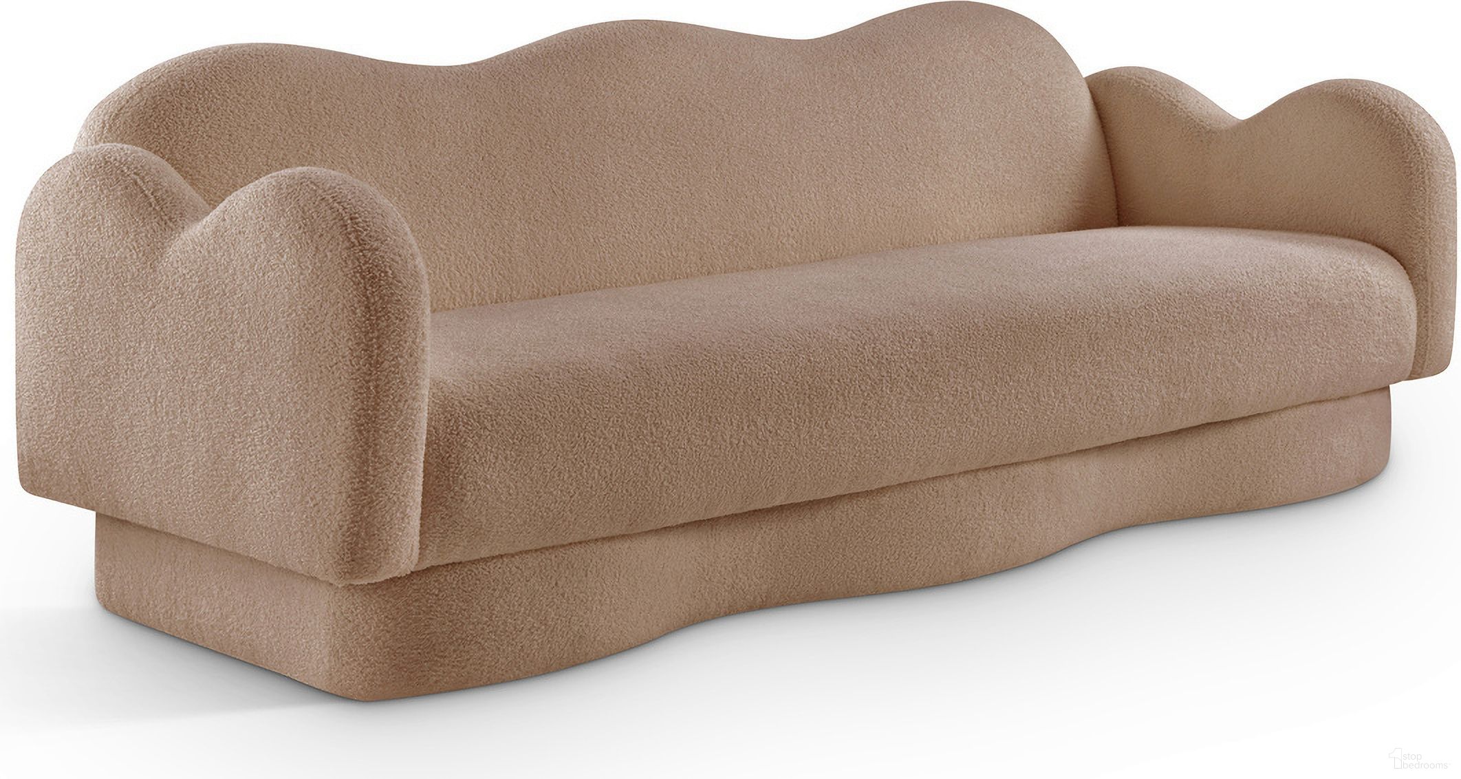 The appearance of Bloom Teddy Fabric Sofa In Beige designed by Meridian in the modern / contemporary interior design. This beige piece of furniture was selected by 1StopBedrooms from Bloom Collection to add a touch of cosiness and style into your home. Sku: 44006Beige-S. Material: Fabric.