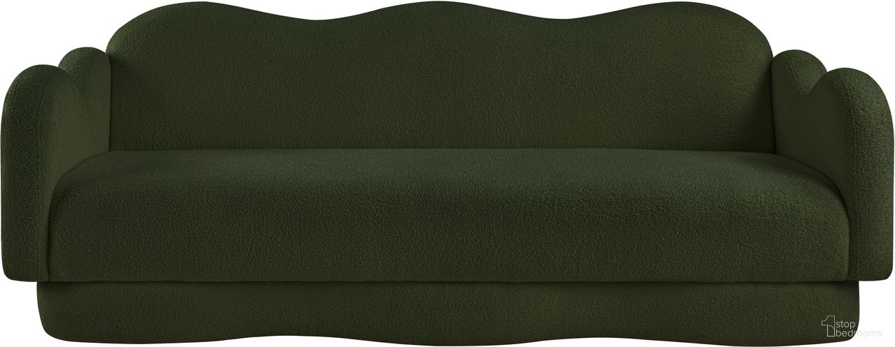 The appearance of Bloom Teddy Fabric Sofa In Green designed by Meridian in the modern / contemporary interior design. This green piece of furniture was selected by 1StopBedrooms from Bloom Collection to add a touch of cosiness and style into your home. Sku: 44006Green-S. Material: Fabric.