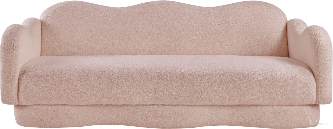 The appearance of Bloom Teddy Fabric Sofa In Pink designed by Meridian in the modern / contemporary interior design. This pink piece of furniture was selected by 1StopBedrooms from Bloom Collection to add a touch of cosiness and style into your home. Sku: 44006Pink-S. Material: Fabric.