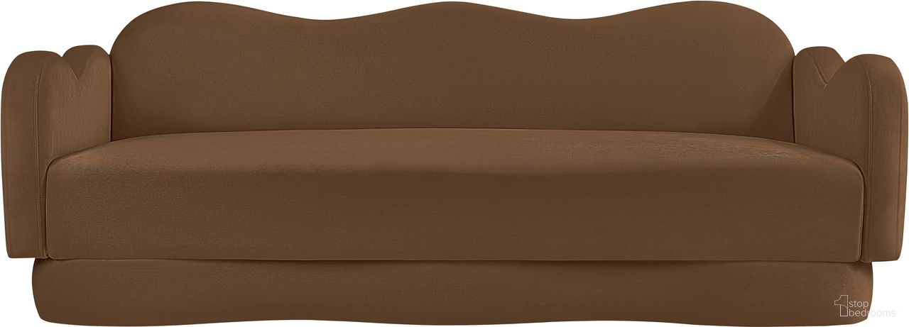 The appearance of Bloom Velvet Sofa In Saddle designed by Meridian in the modern / contemporary interior design. This saddle piece of furniture was selected by 1StopBedrooms from Bloom Collection to add a touch of cosiness and style into your home. Sku: 44007Saddle-S. Material: Velvet.