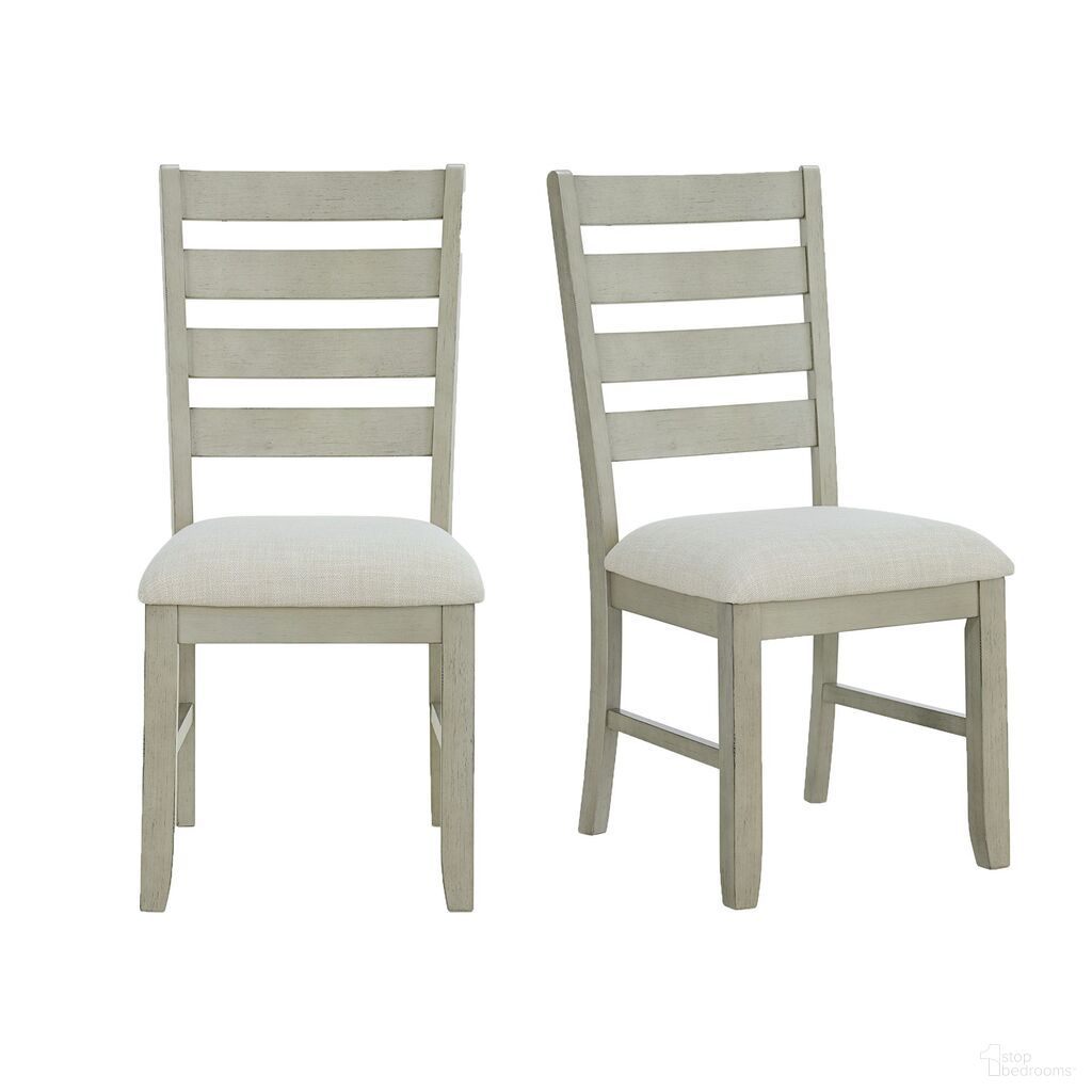 The appearance of Bloomfield adder Back Dining Side Chair Set of 2 In Light Beige designed by Picket House in the country / farmhouse interior design. This light beige piece of furniture  was selected by 1StopBedrooms from Bloomfield Collection to add a touch of cosiness and style into your home. Sku: D-9890-7-SC. Material: Acacia. Chair Type: Side Chair.