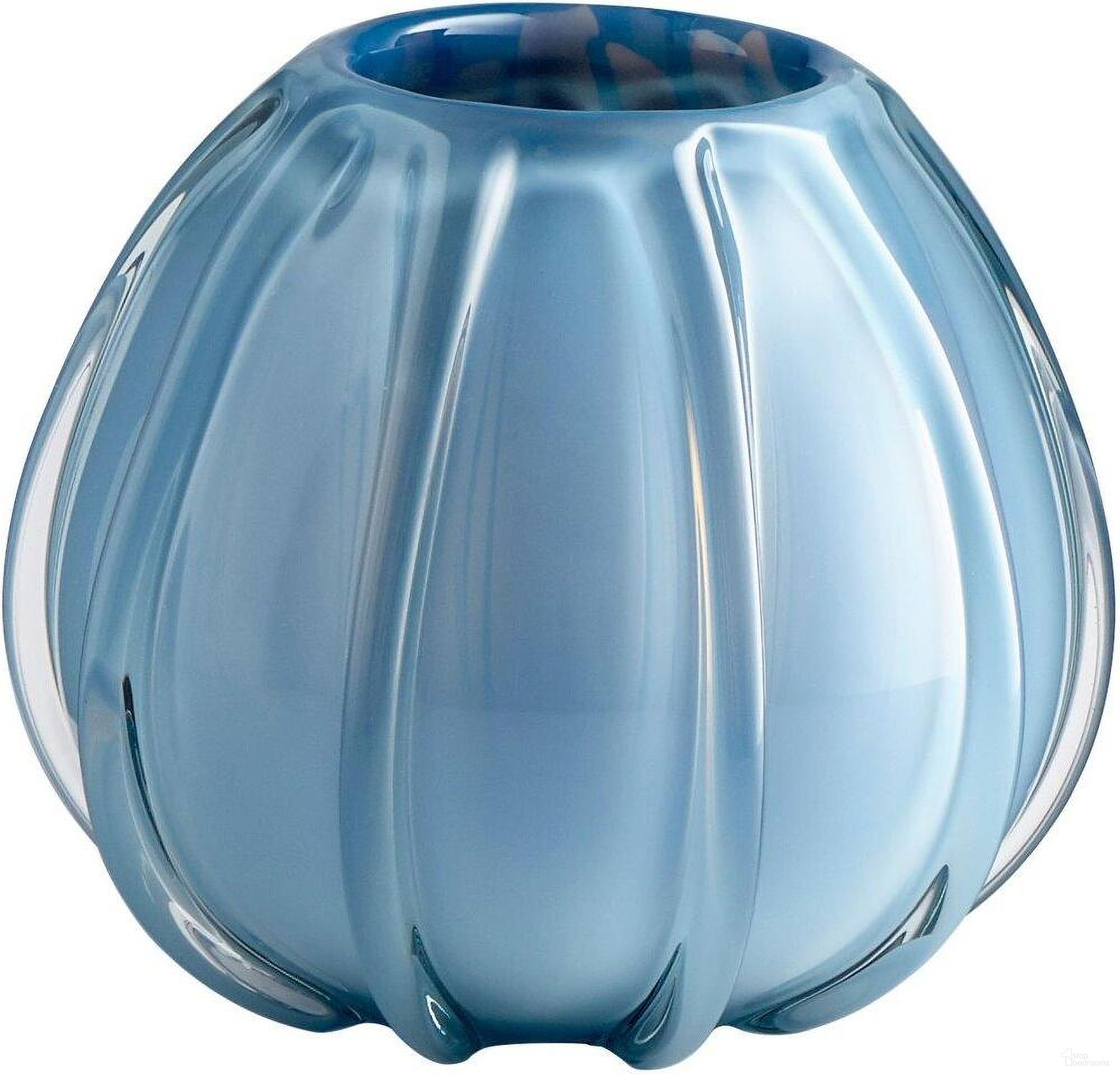 Blue Large Artic Chill Vase