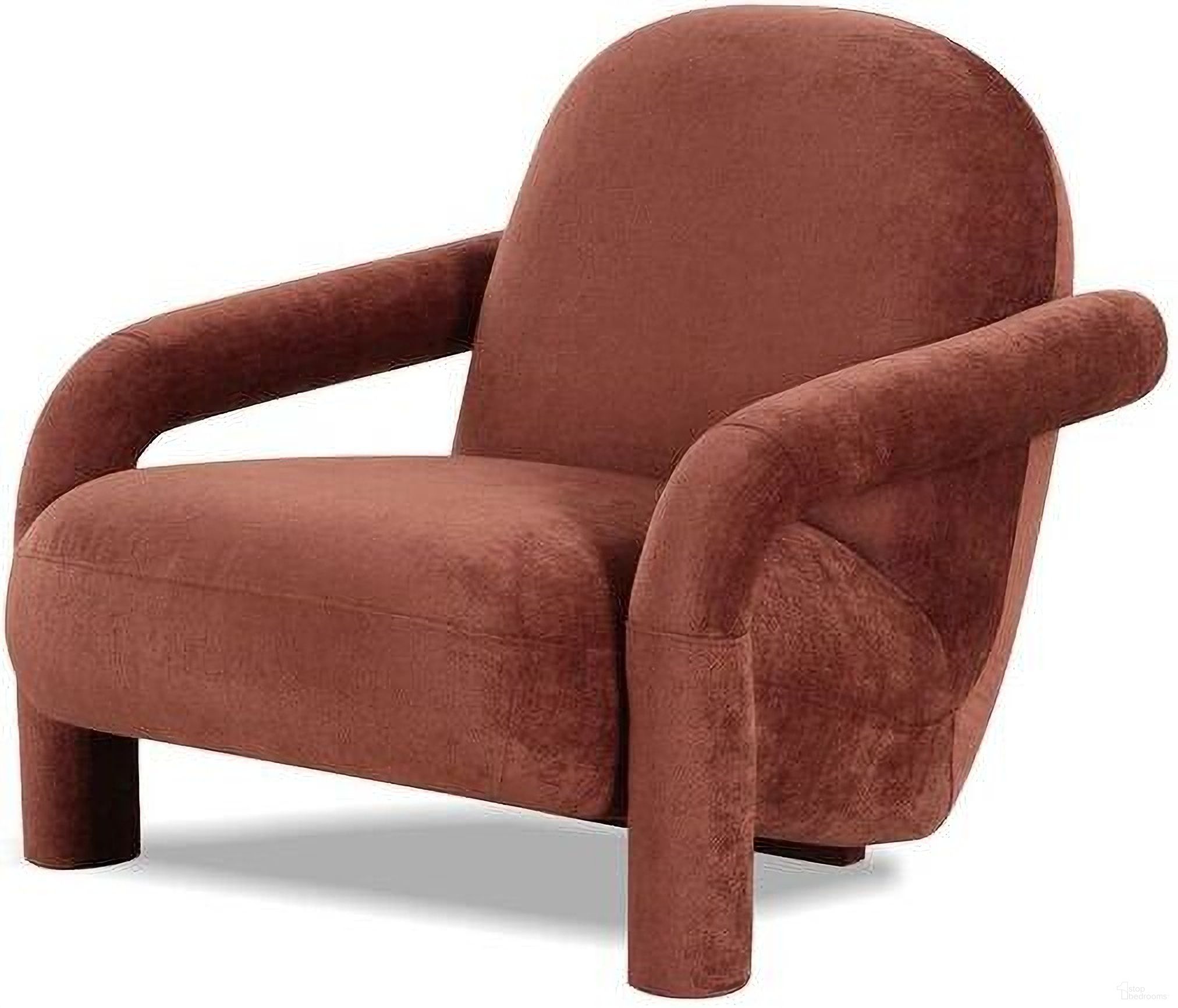 Blume Lounge Chair In Copper