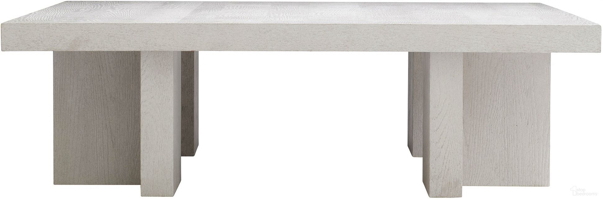 The appearance of Blythe Cocktail Table designed by Bernhardt in the modern / contemporary interior design. This sandblasted white piece of furniture was selected by 1StopBedrooms from Blythe Collection to add a touch of cosiness and style into your home. Sku: 485011. Material: Wood.