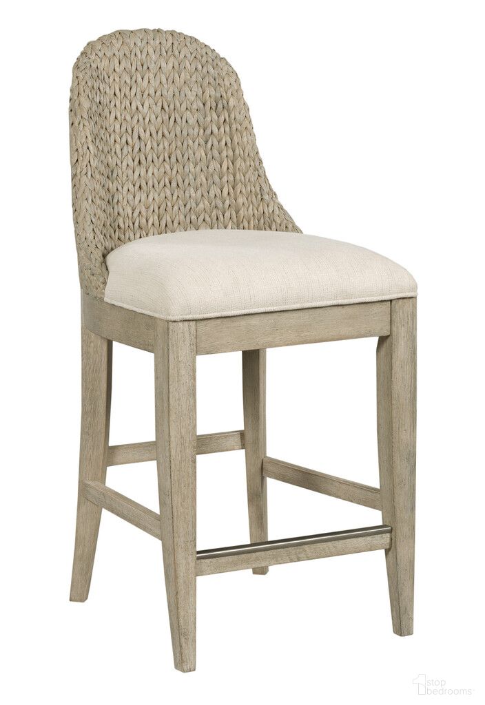 The appearance of Vista Boca Woven Stool Set of 2 In Oyster designed by American Drew in the transitional interior design. This oyster piece of furniture was selected by 1StopBedrooms from Vista Collection to add a touch of cosiness and style into your home. Sku: 803-690C. Material: Oak Veneer.