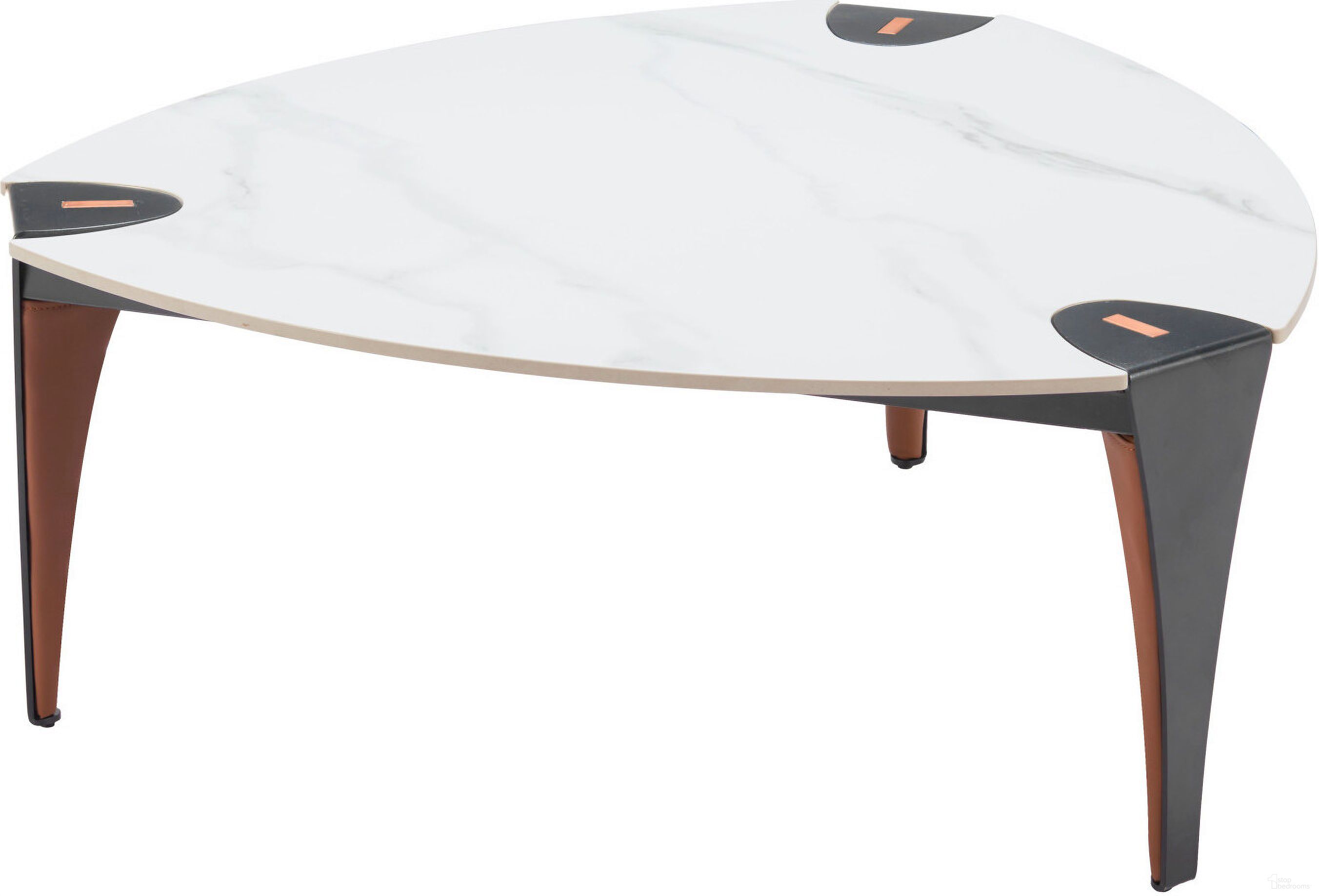 The appearance of Bogey Coffee Table In Multicolor designed by Zuo Modern in the modern / contemporary interior design. This multicolor piece of furniture  was selected by 1StopBedrooms from Bogey Collection to add a touch of cosiness and style into your home. Sku: 110346. Material: Stone.