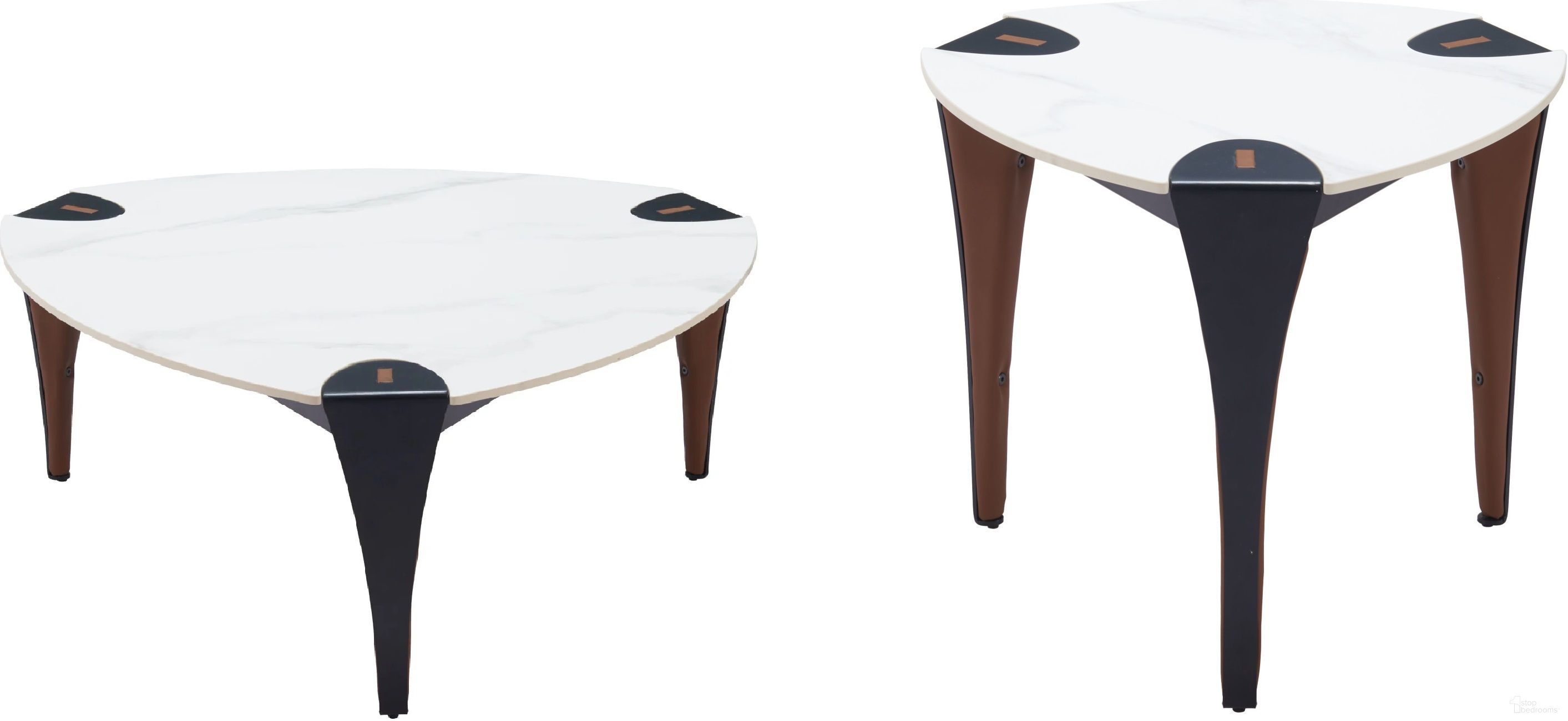 The appearance of Bogey Occasional Table Set In Multicolor designed by Zuo Modern in the modern / contemporary interior design. This multicolor piece of furniture  was selected by 1StopBedrooms from Bogey Collection to add a touch of cosiness and style into your home. Sku: 110346;110346. Material: Stone.