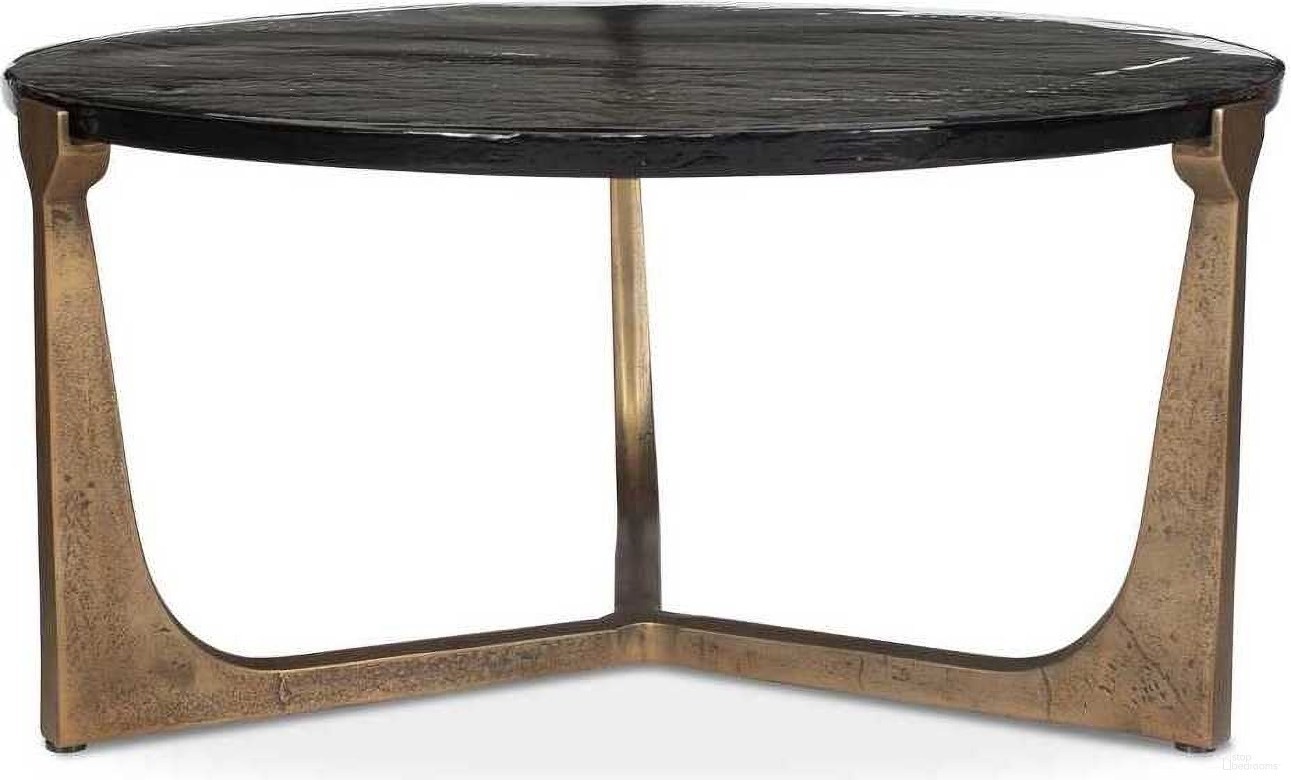Bohdi Outdoor Coffee Table In Brass