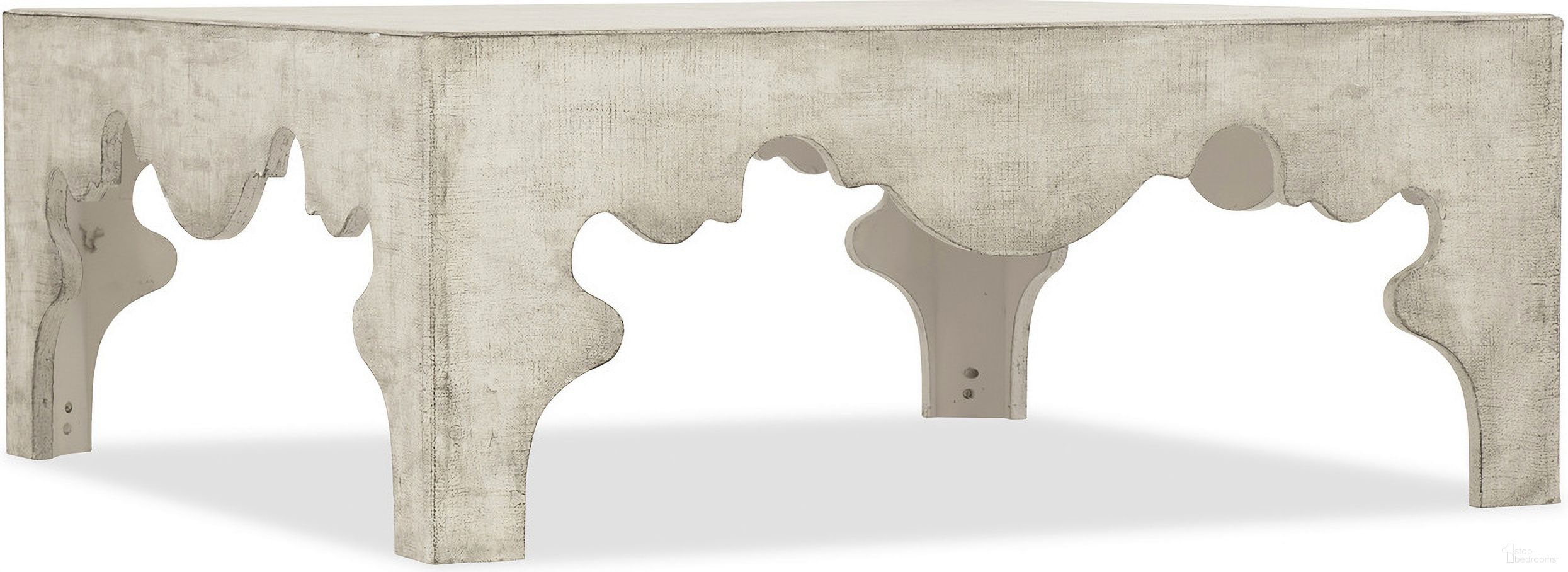 The appearance of Boheme Flanders Square Cocktail designed by Hooker in the traditional interior design. This white piece of furniture was selected by 1StopBedrooms from Boheme Collection to add a touch of cosiness and style into your home. Sku: 5750-80112-LTWD. Material: Hardwood.