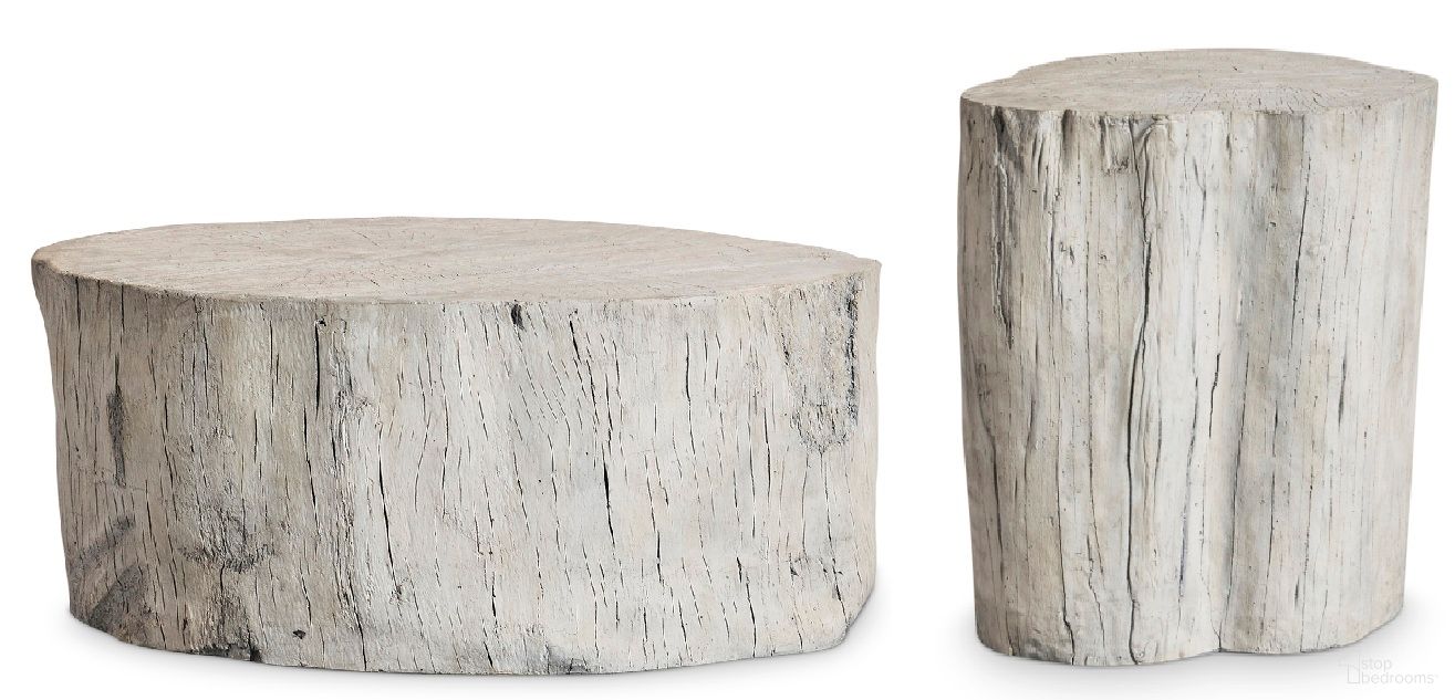 The appearance of Bois Occasional Table Set In Beige and Tan designed by Bernhardt in the modern / contemporary interior design. This beige/tan piece of furniture  was selected by 1StopBedrooms from Bois Collection to add a touch of cosiness and style into your home. Sku: 581011;581121. Material: Resin.