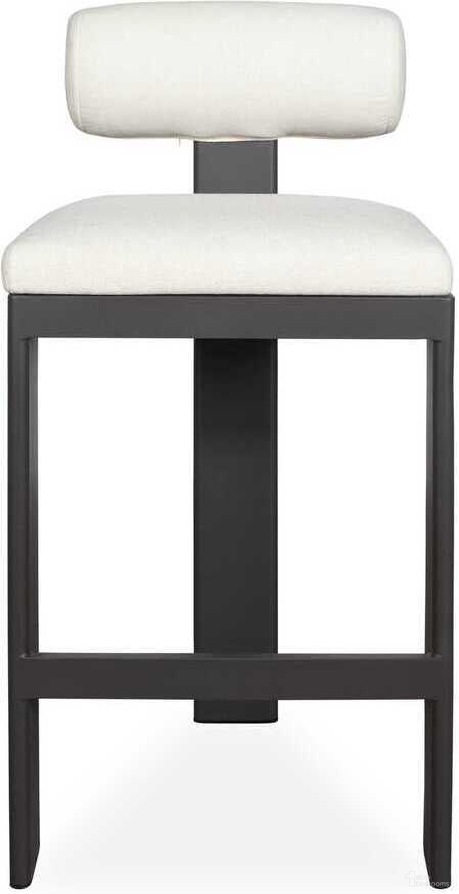 The appearance of Bolster Back Outdoor Bar Stool In Black and White designed by Uttermost in the modern / contemporary interior design. This black and white piece of furniture was selected by 1StopBedrooms from Bolster Back Collection to add a touch of cosiness and style into your home. Sku: 53046. Material: Metal.