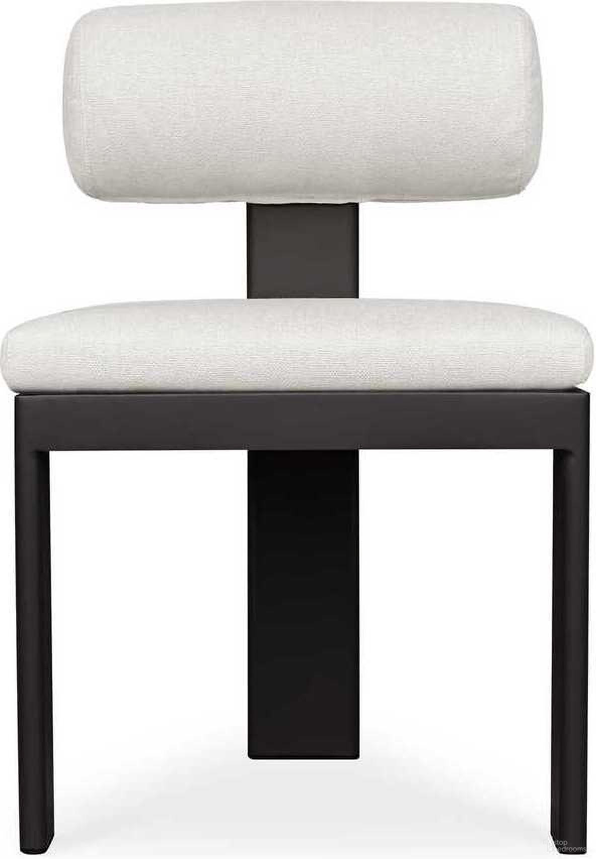 The appearance of Bolster Back Outdoor Dining Chair In Black and White designed by Uttermost in the modern / contemporary interior design. This black and white piece of furniture was selected by 1StopBedrooms from Bolster Back Collection to add a touch of cosiness and style into your home. Sku: 53029. Material: Aluminium.