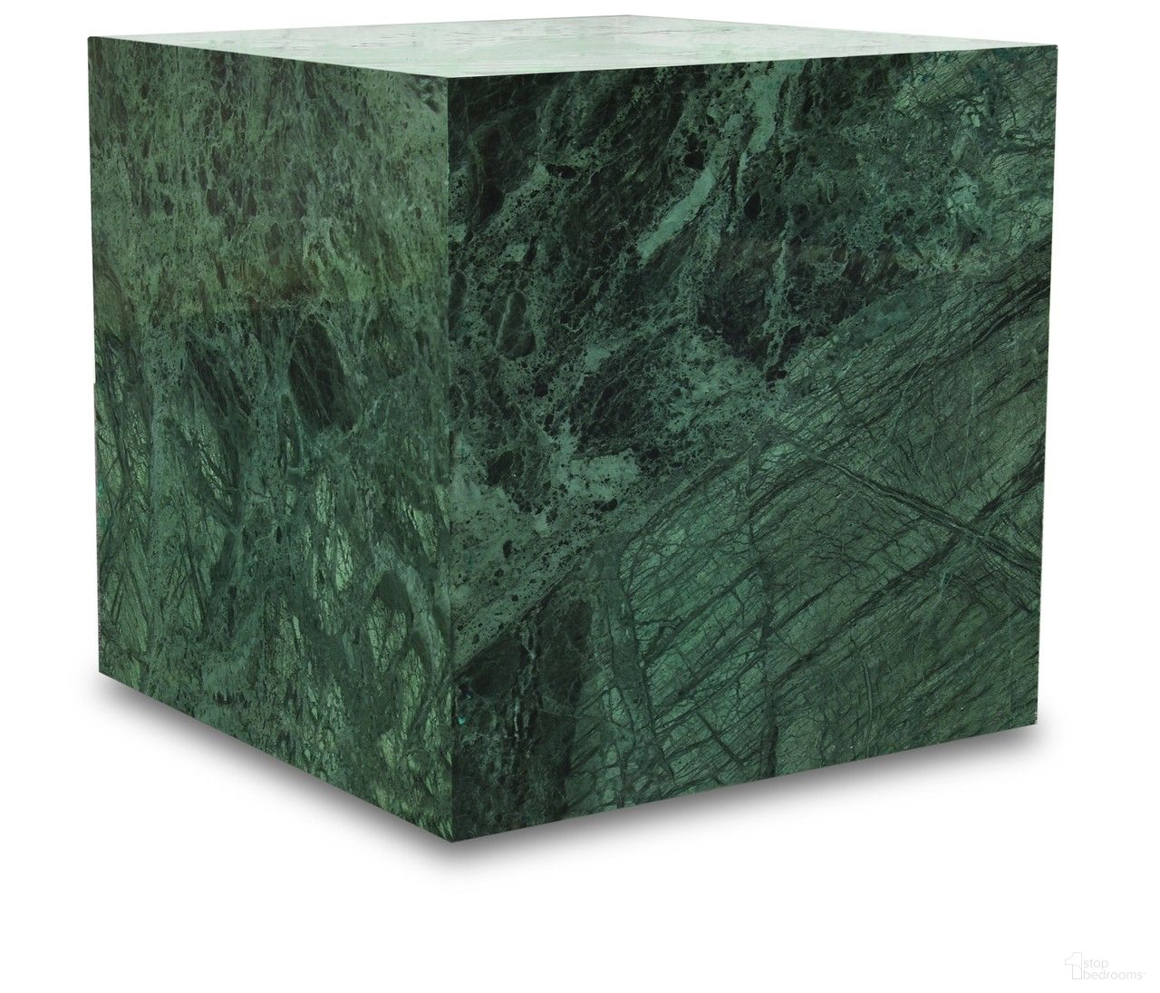 The appearance of Bolzano End Table In Green designed by Meridian in the modern / contemporary interior design. This green piece of furniture  was selected by 1StopBedrooms from Bolzano Collection to add a touch of cosiness and style into your home. Sku: 251Green-ET. Material: Marble.