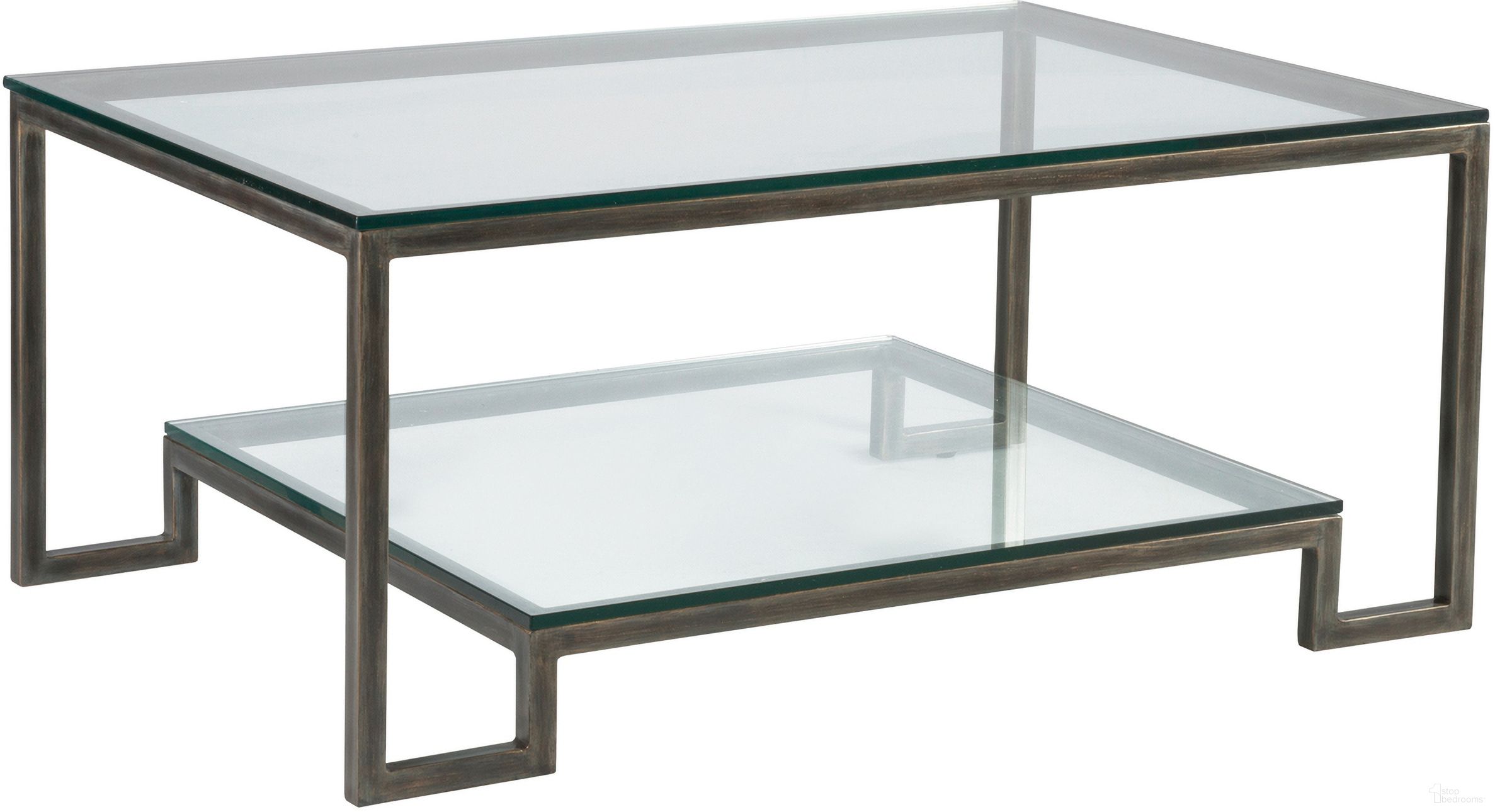The appearance of Metal Designs Bonaire Rectangular Cocktail Table In St. Laurent designed by Artistica Home in the industrial interior design. This st. laurent piece of furniture  was selected by 1StopBedrooms from Metal Designs Collection to add a touch of cosiness and style into your home. Sku: 2016-945-44. Material: Metal.